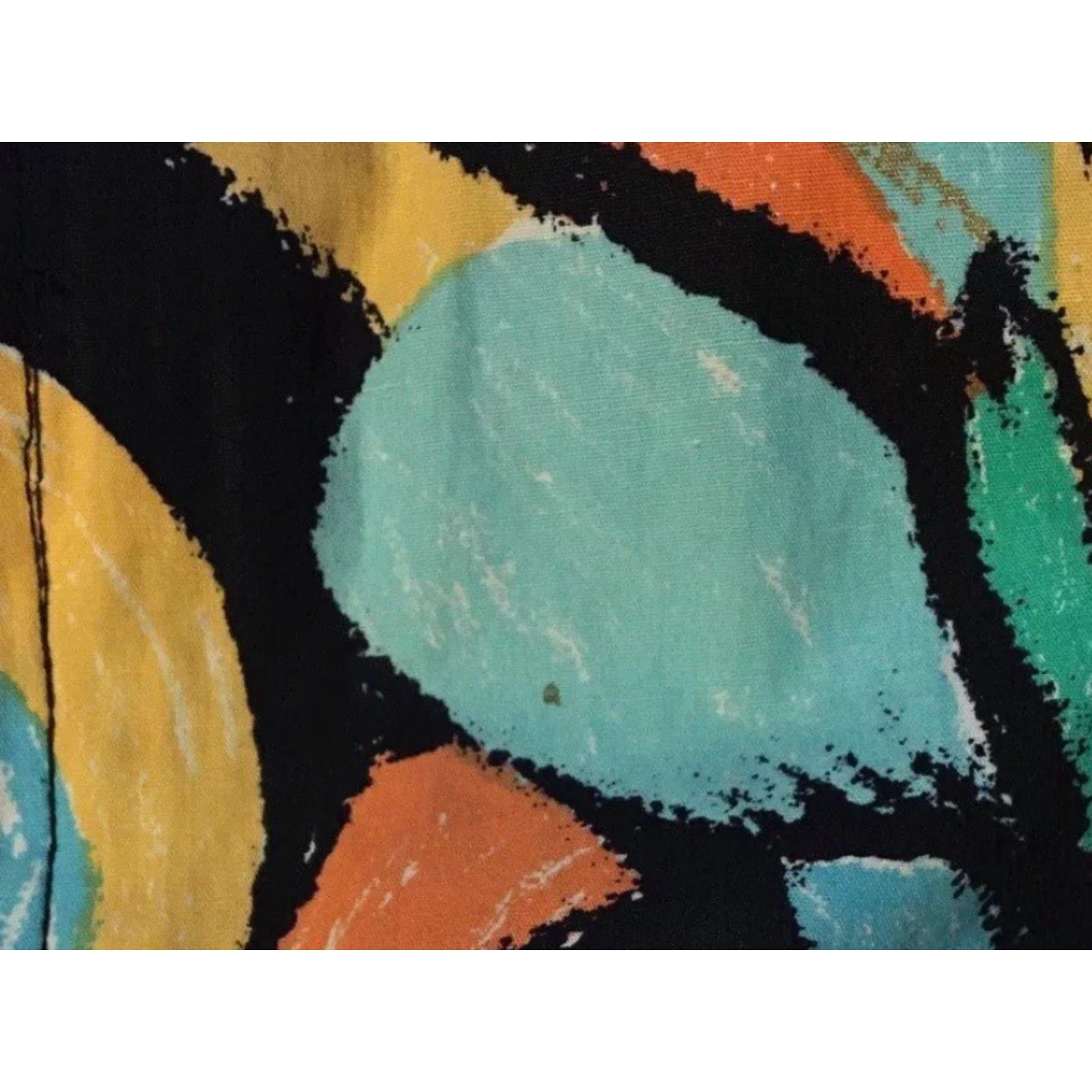 Vintage Vtg 80s Abstract Art AOP Jacket M Boxy Flower Vaporwave Surf Picasso Grunge 90s Size M / US 6-8 / IT 42-44 - 4 Thumbnail