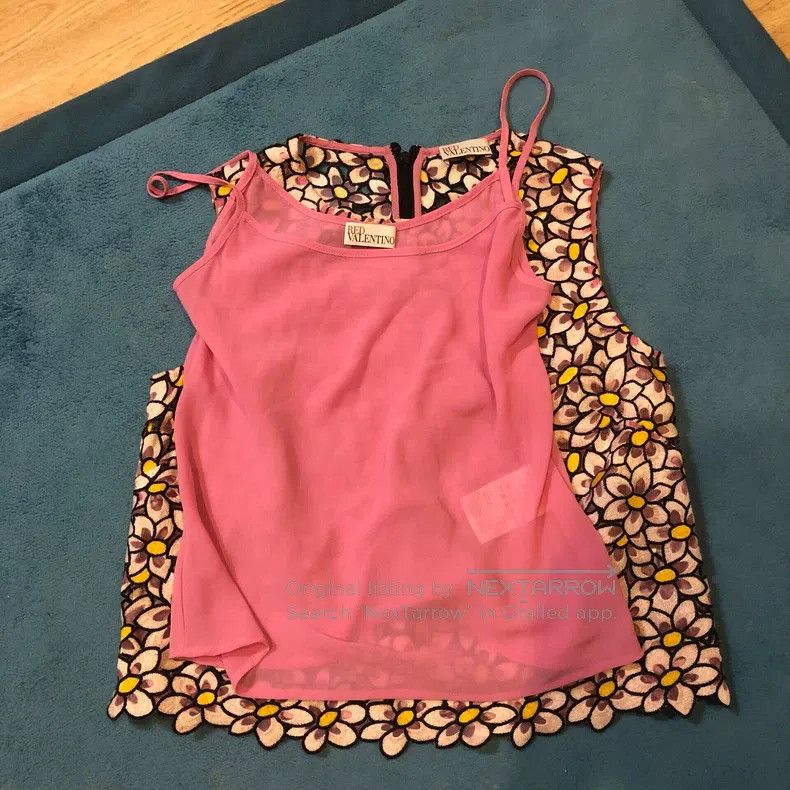 Valentino Valentino Pink daisy shorts set Size S / US 4 / IT 40 - 5 Thumbnail