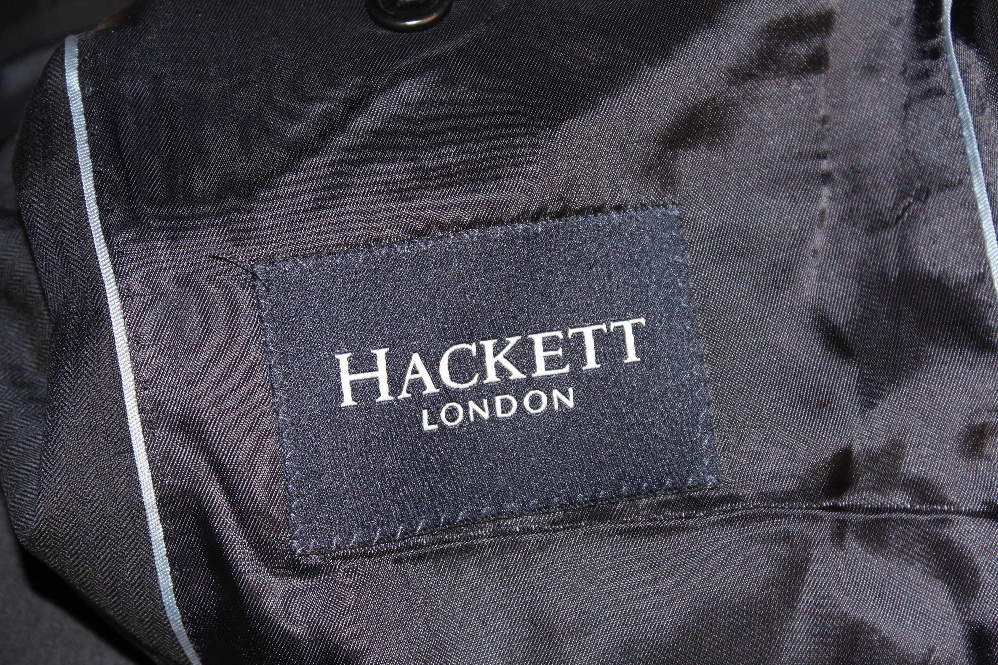 Designer Mens Hackett Classic Suit Tailoring Size 40 Size 40R - 5 Thumbnail