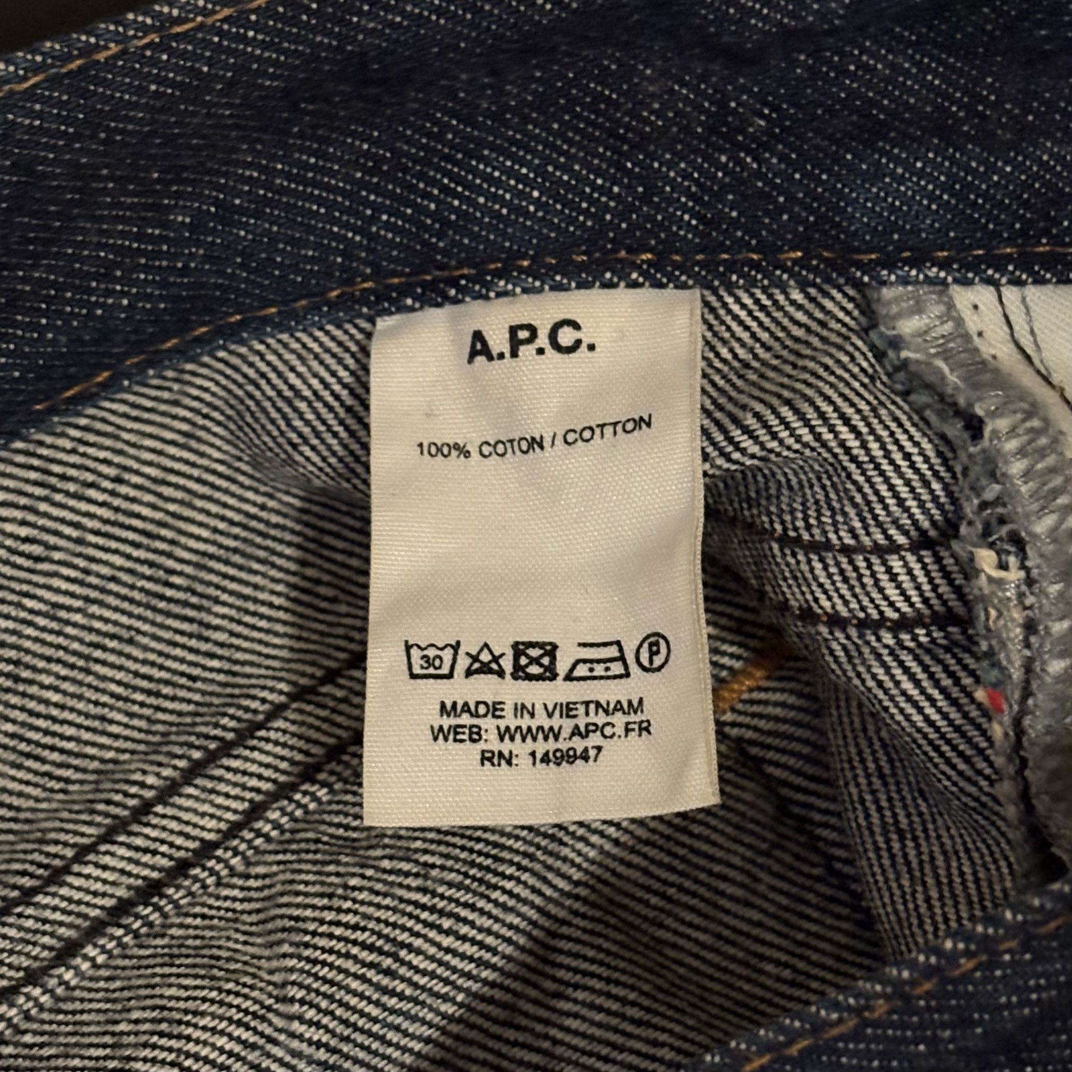 A.P.C. Petit New Standard Size US 28 / EU 44 - 5 Thumbnail