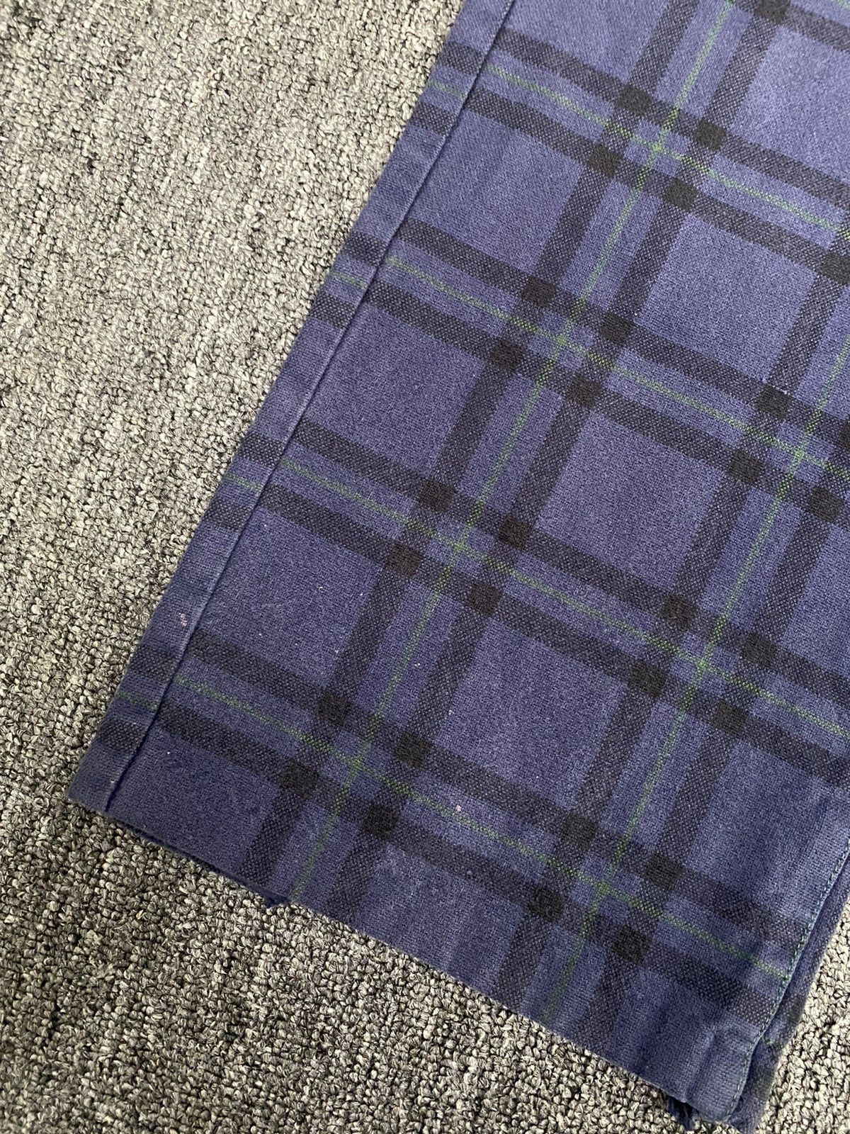 Japanese Brand BrthBreath Plaid Tartan Pant Size US 35 - 11 Thumbnail