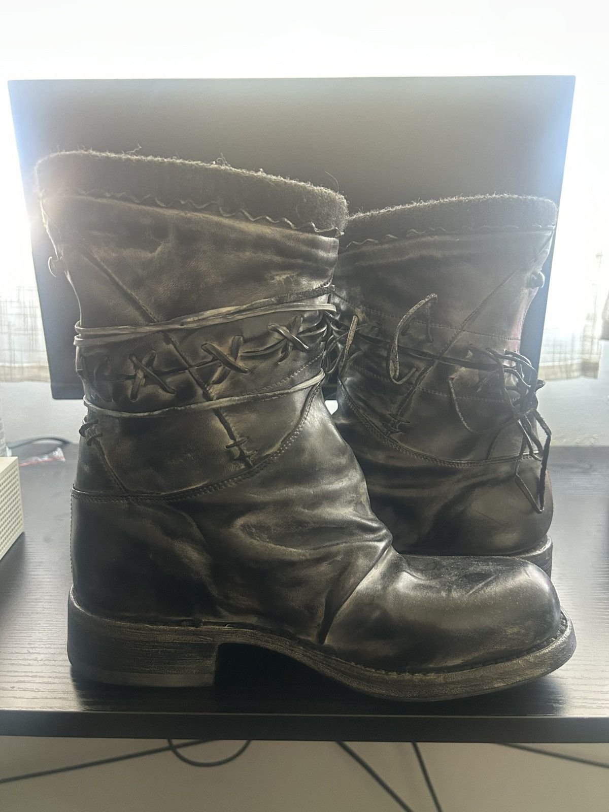 No Faith Studios No Faith Studios NFS Combat Boxing Boots Size US 7.5 / EU 40-41 - 7 Thumbnail