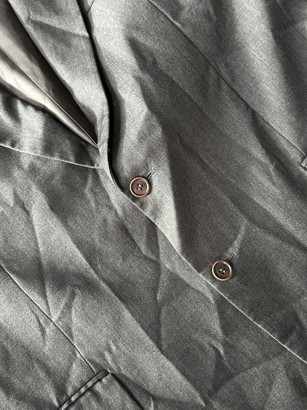 Loro Piana × Vintage 70s vintage Loro Piana Blazer Jacket gray 100% lana Size US XL / EU 56 / 4 - 5 Thumbnail