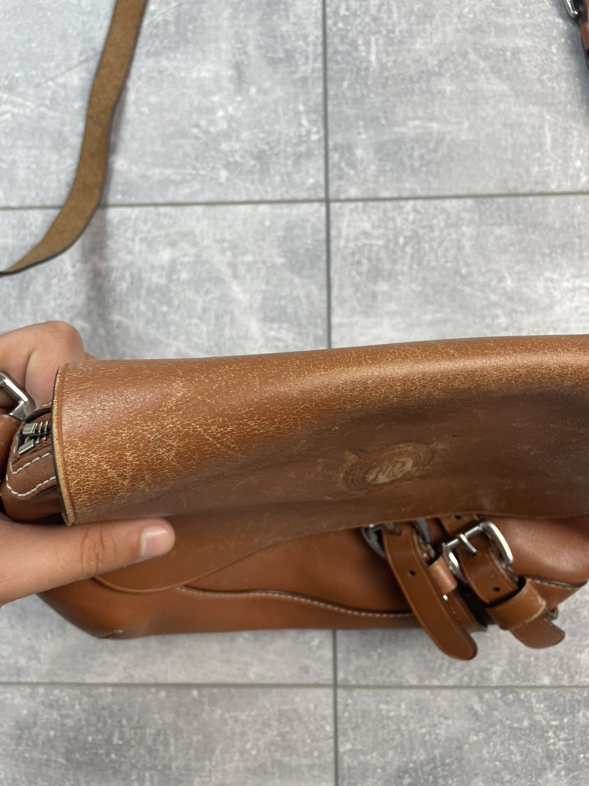 Lauren Ralph Lauren Lauren Ralph Lauren Leather Crossbody Bag Size ONE SIZE - 6 Thumbnail