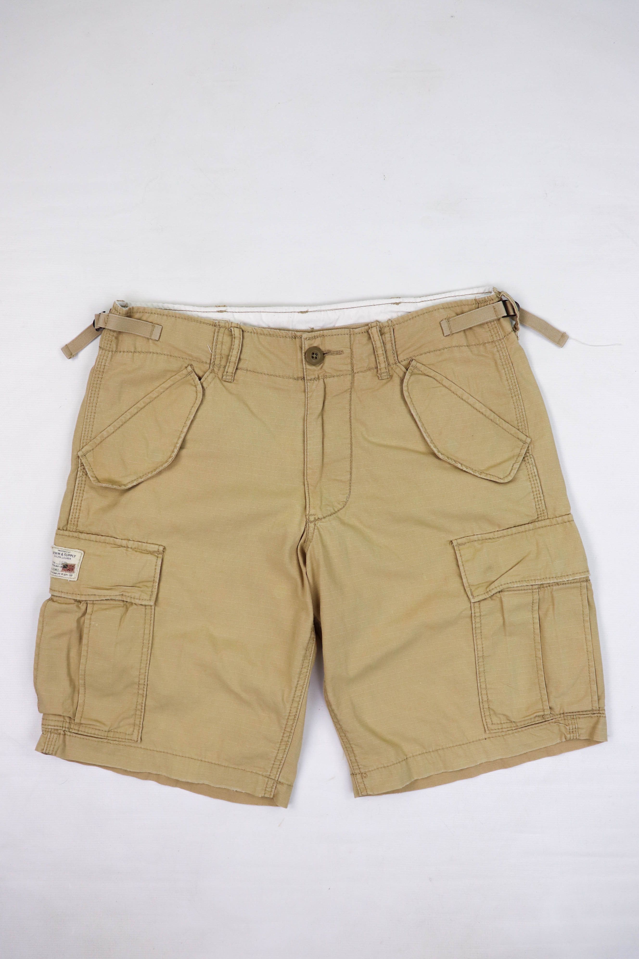 Ralph lauren denim and supply cargo shorts online