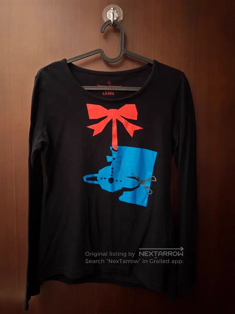 Vivienne Westwood Vivienne Westwood Saturn Butterfly Bow Blouse Size L / US 10 / IT 46 - 1 Thumbnail