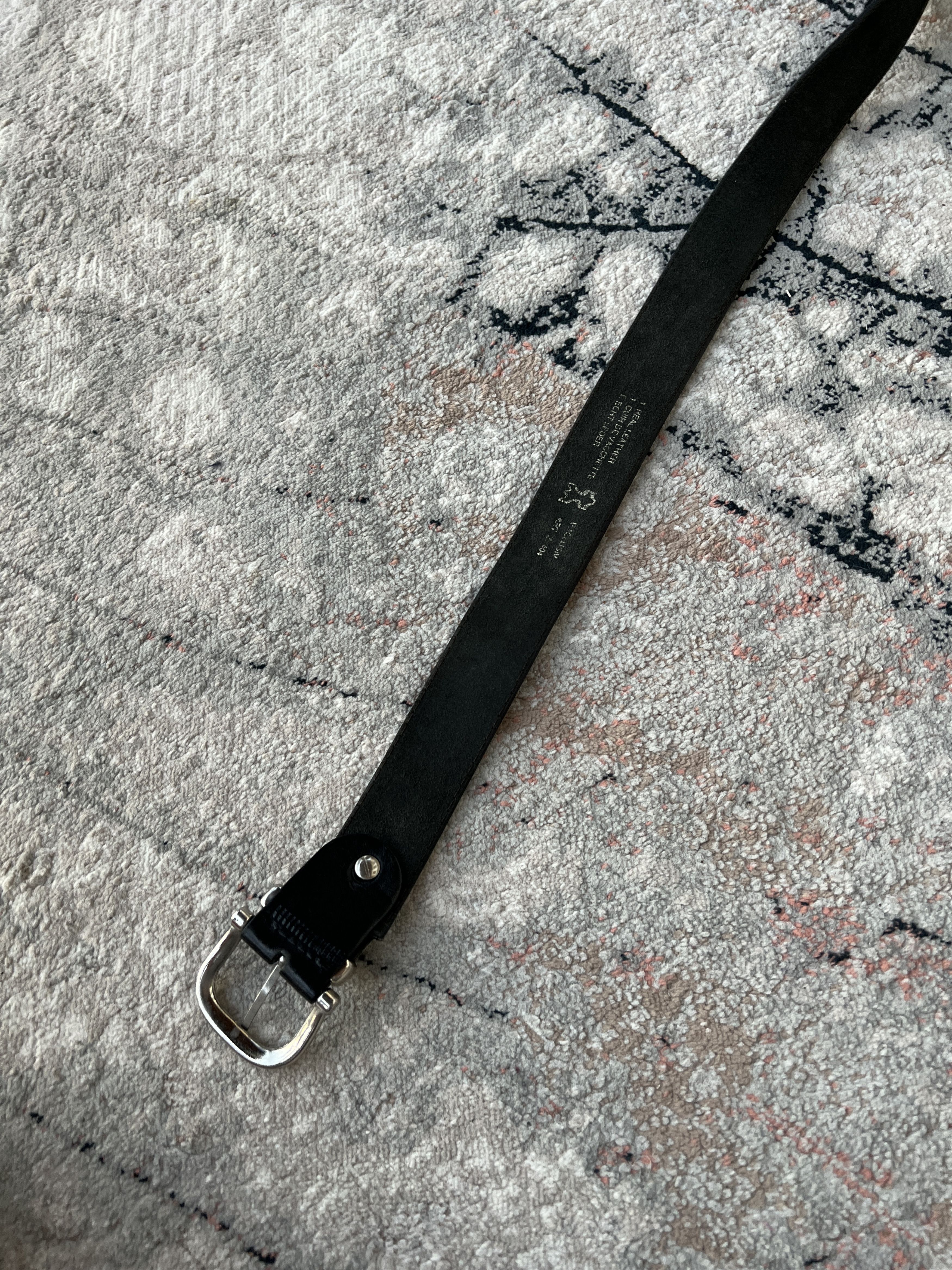 Wrangler Wrangler Leather belt Size ONE SIZE - 3 Thumbnail