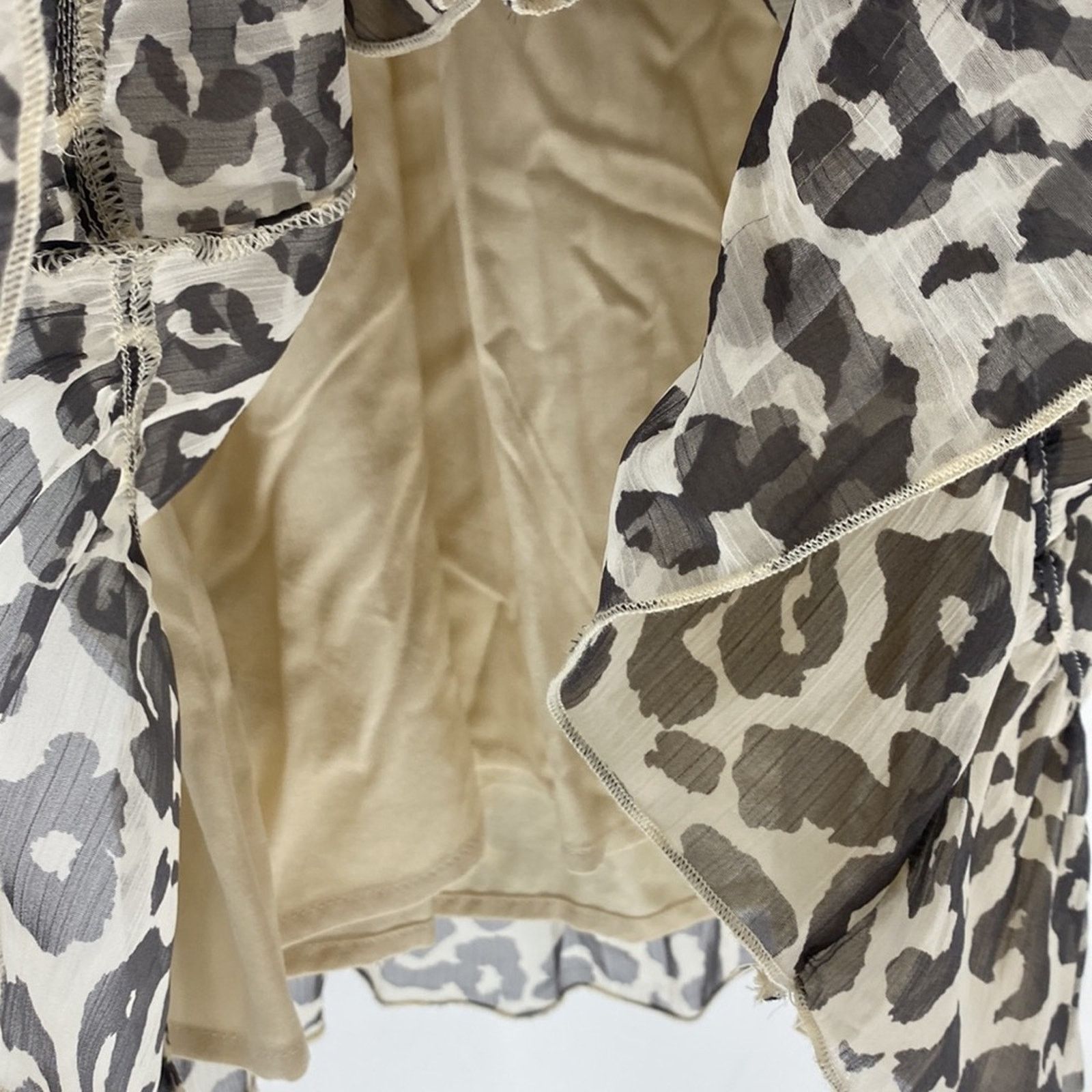 Abercrombie & Fitch Abercrombie & Fitch leopard print grey mini dress date Size XS / US 0-2 / IT 36-38 - 7 Thumbnail