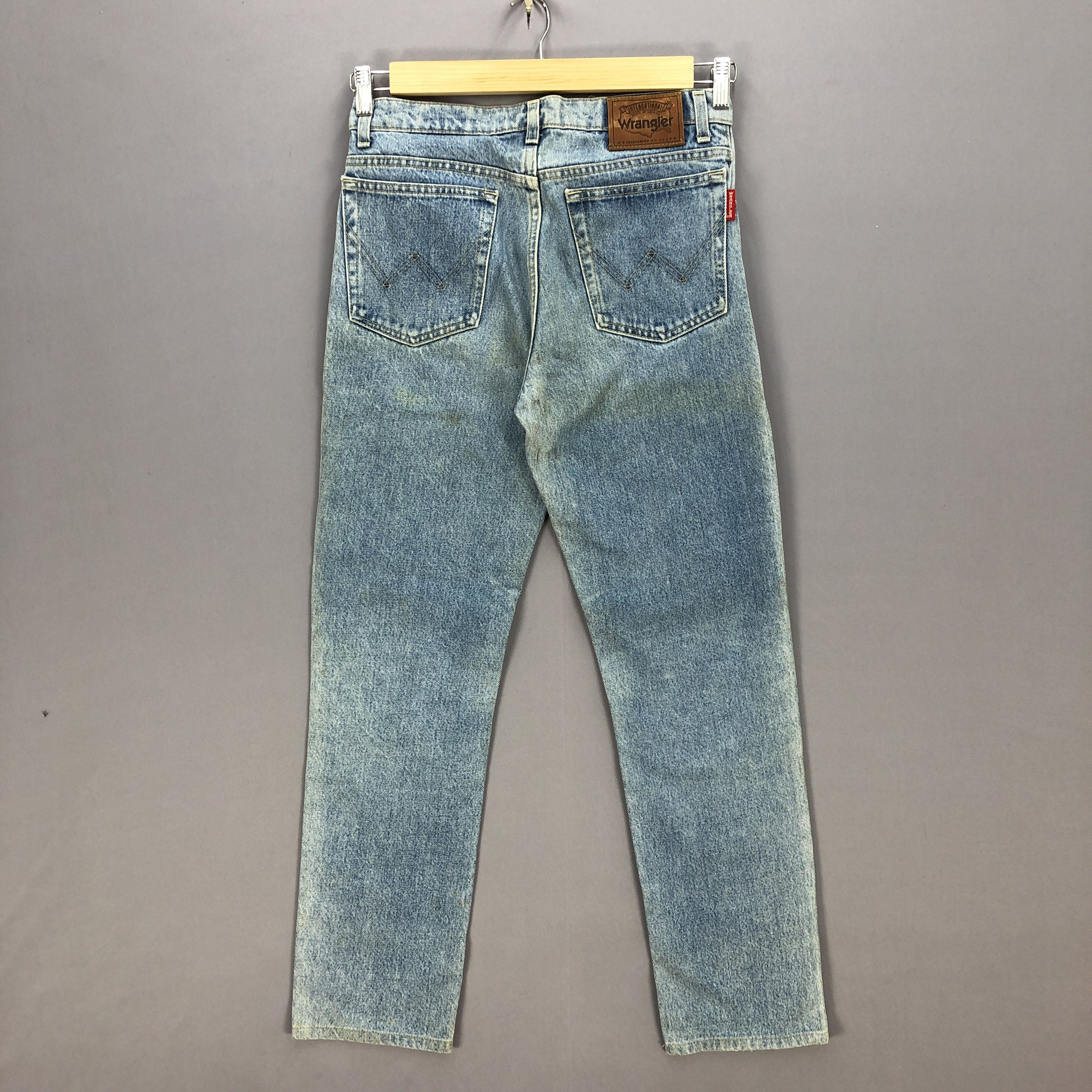 Wrangler Vintage Wrangler Sun Faded Jeans Wrangler Light Wash Denim Size US 30 / EU 46 - 2 Thumbnail
