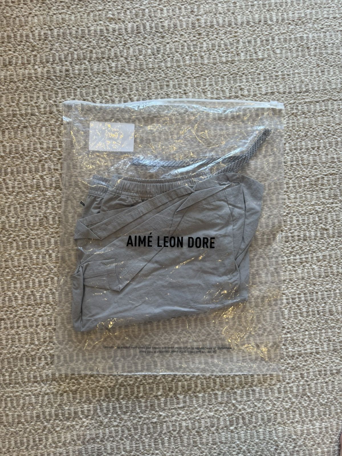 Aime Leon Dore Aimie Leon Dore Light Grey Luxury Core Shorts Size US 30 / EU 46 - 4 Thumbnail