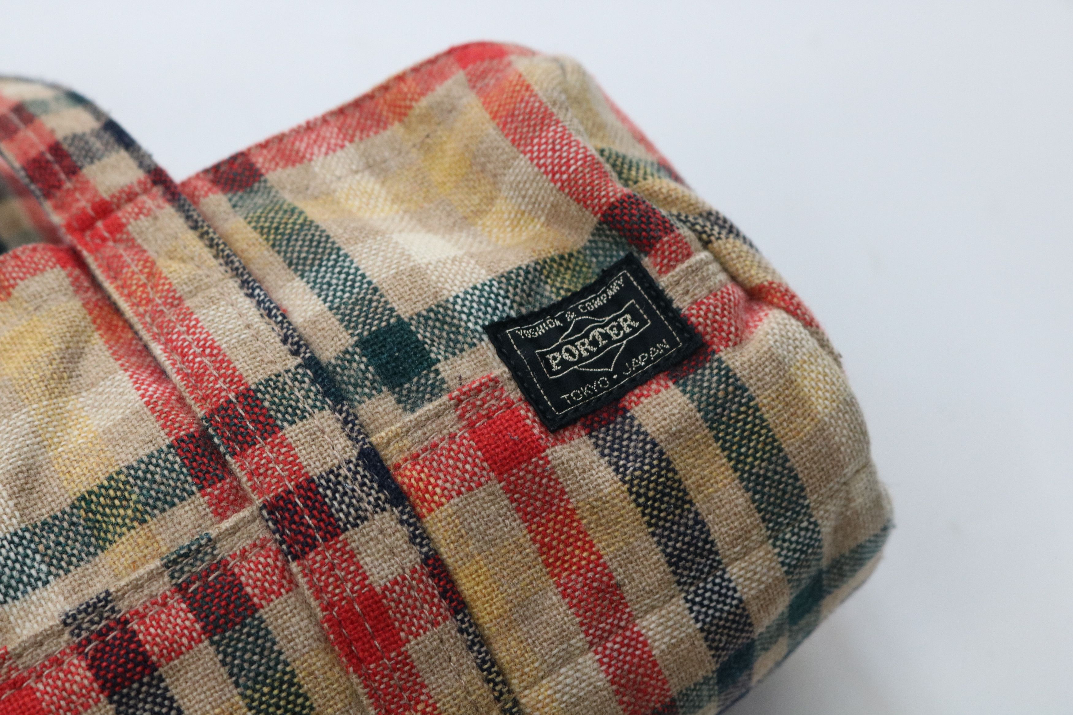 Porter PORTER × ESSENTIAL Collaboration Check Tote Bag Size ONE SIZE - 3 Thumbnail