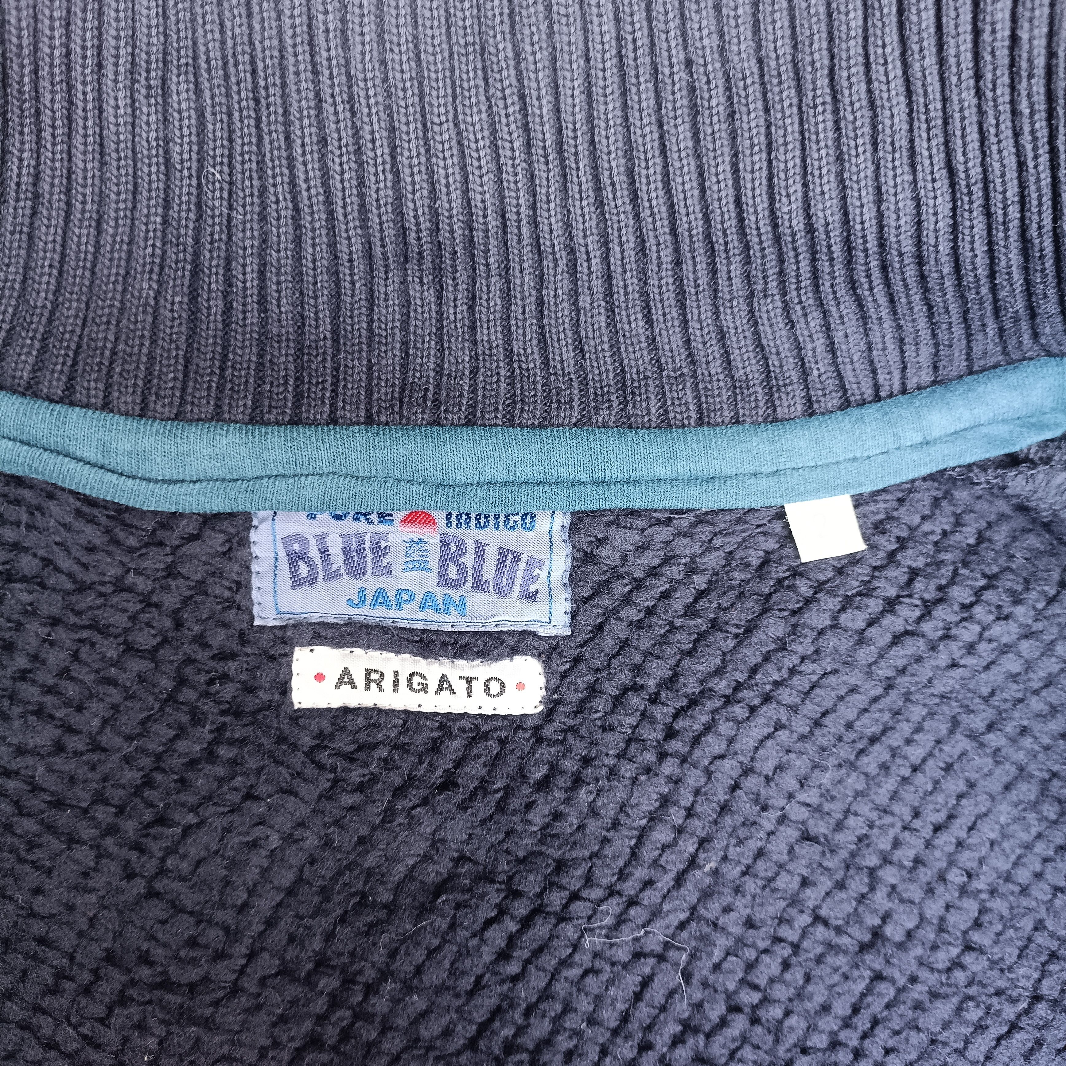 Blue Blue Japan Vintage Blue Blue Arigato Jacket Zip Up Size US M / EU 48-50 / 2 - 5 Thumbnail