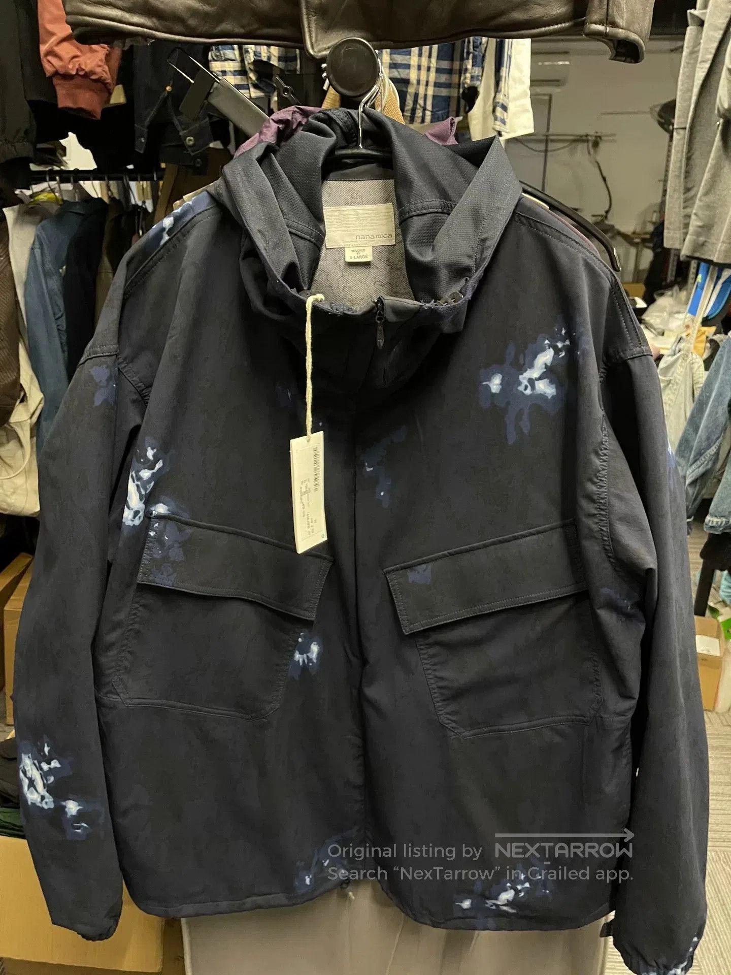 Nanamica nanamica ALPHADRY Zip Hooded Jacket. Size US XL / EU 56 / 4 - 1 Thumbnail