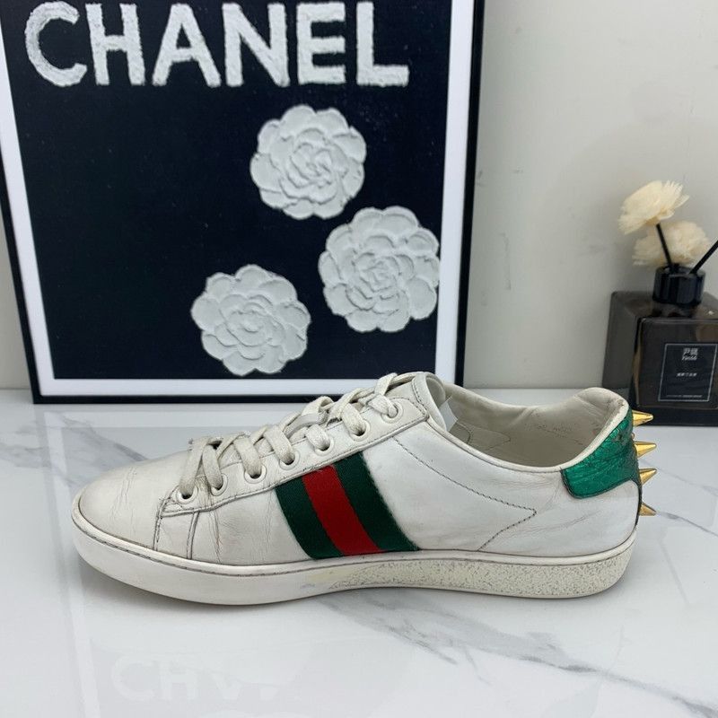 Gucci Gucci Ace Studded Sneakers for Women Size US 6 / IT 36 - 6 Thumbnail