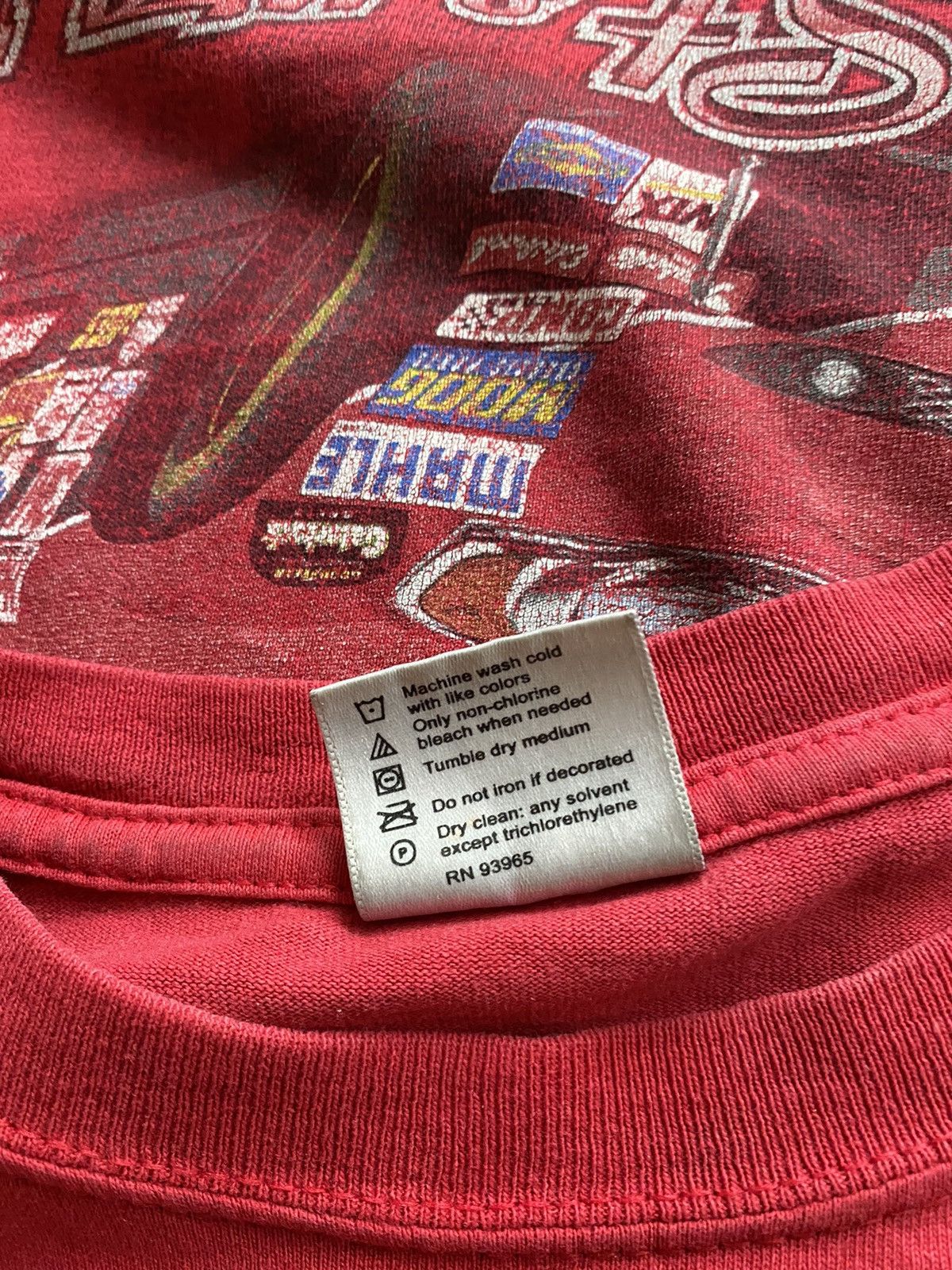 NASCAR Vintage NASCAR Champion Tony Stewart 14 Racing t shirt retro Size US M / EU 48-50 / 2 - 6 Thumbnail