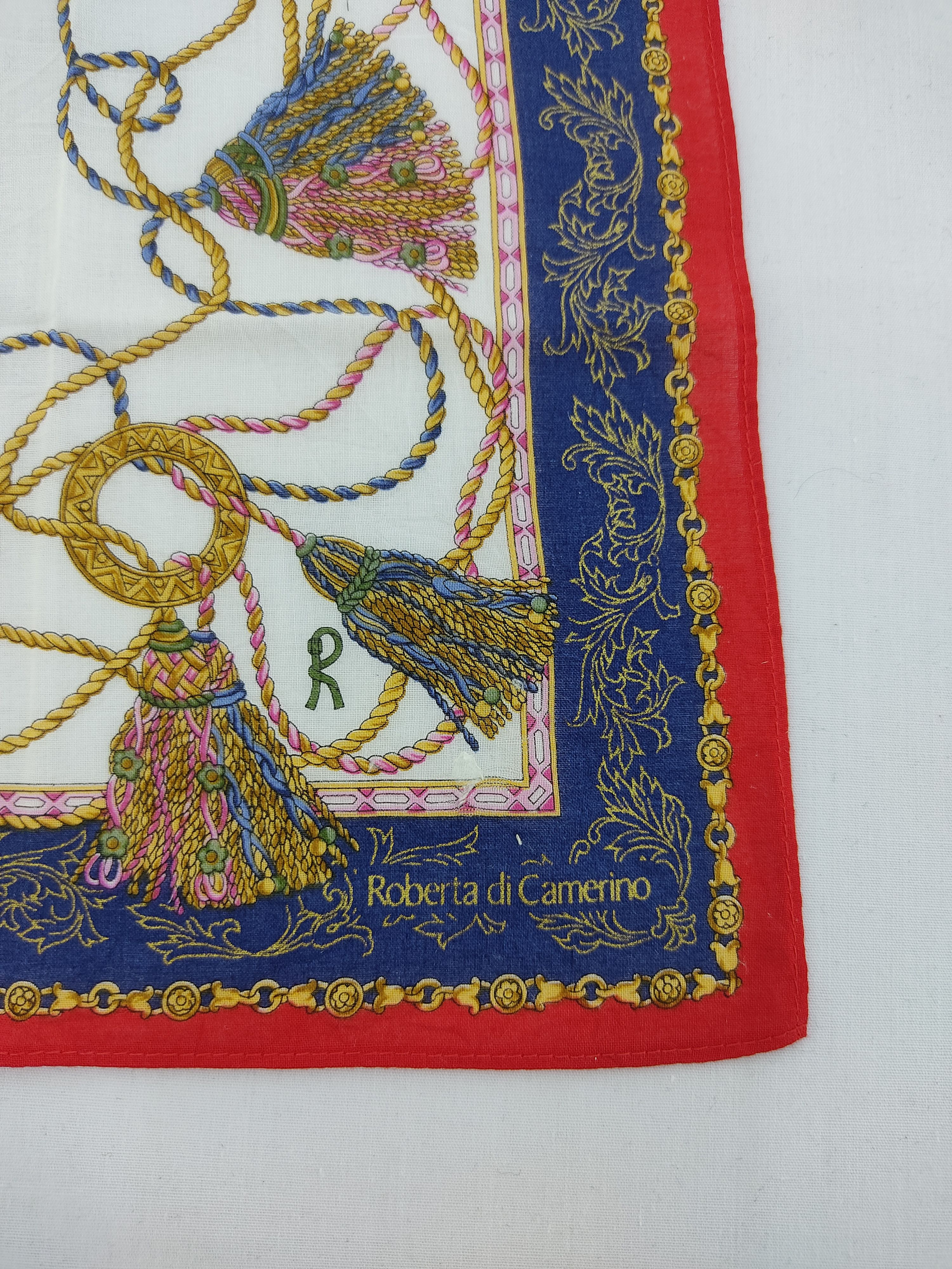 Roberta di Camerino Roberta Di Camerino Handkerchief / Neckwear / Bandana Size ONE SIZE - 4 Thumbnail