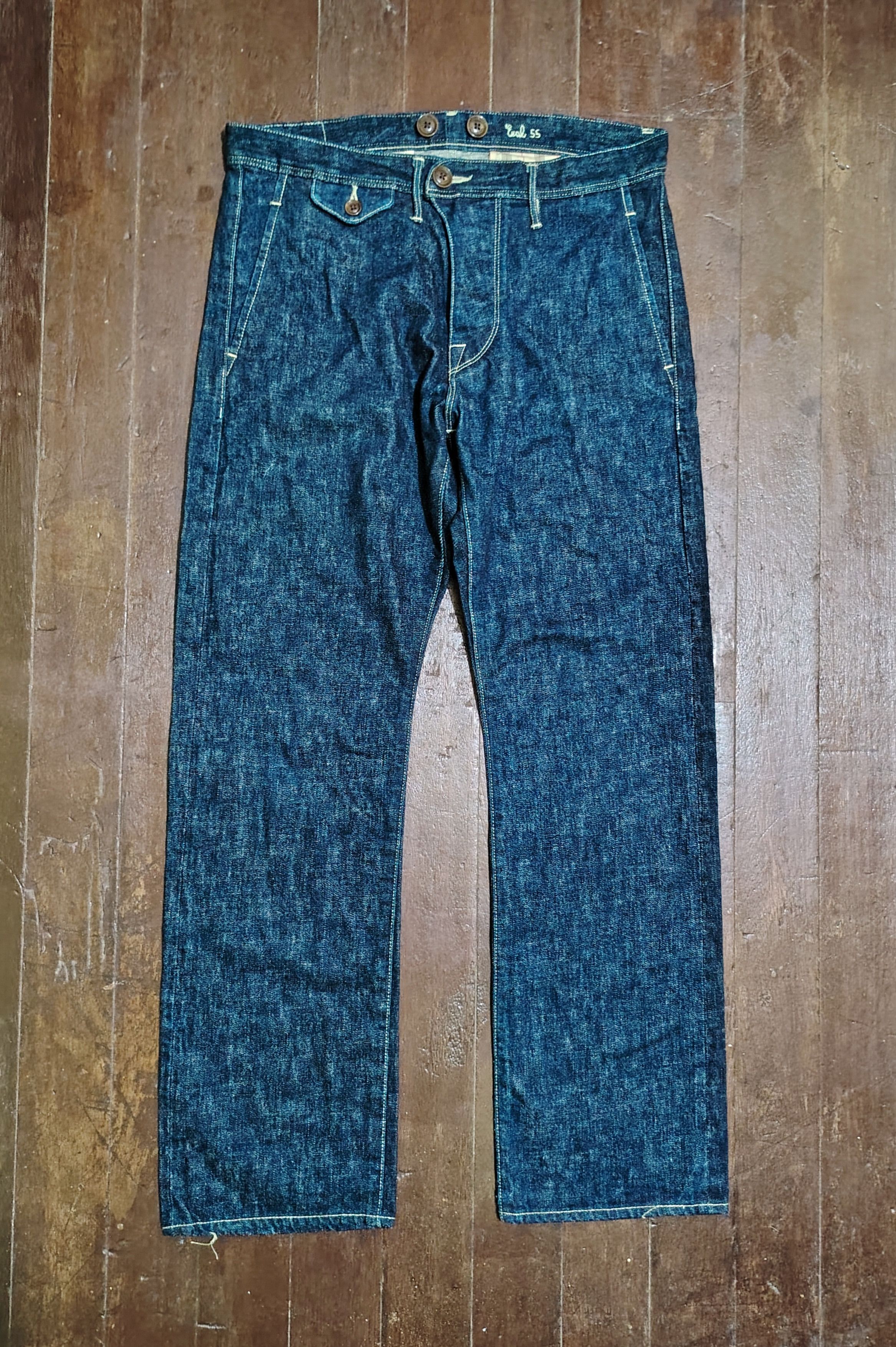 Orgueil ORGUEIL-STUDIO DARTISAN-Lot OR - 1006 Eral 55 - DenimTrouser Size US 31 - 2 Thumbnail