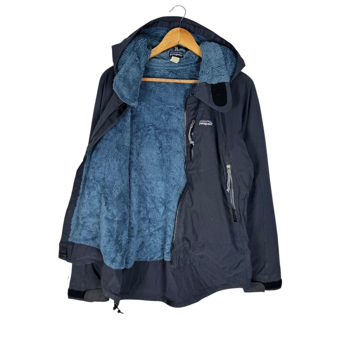 Patagonia 🌟VINTAGE 90s PARAGONIA HOODIE WINDBREAKER RHYTHM JACKET Size US M / EU 48-50 / 2 - 6 Thumbnail
