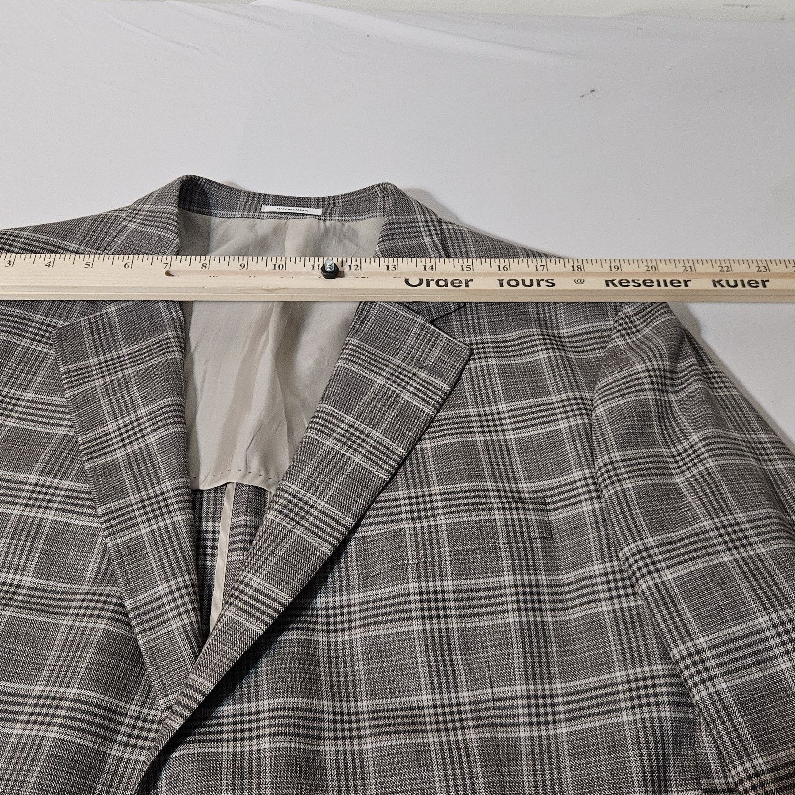 Peter Millar Peter Millar Sport Coat Mens 48R Plaid Wool Modern Blazer Size US M / EU 48-50 / 2 - 7 Thumbnail