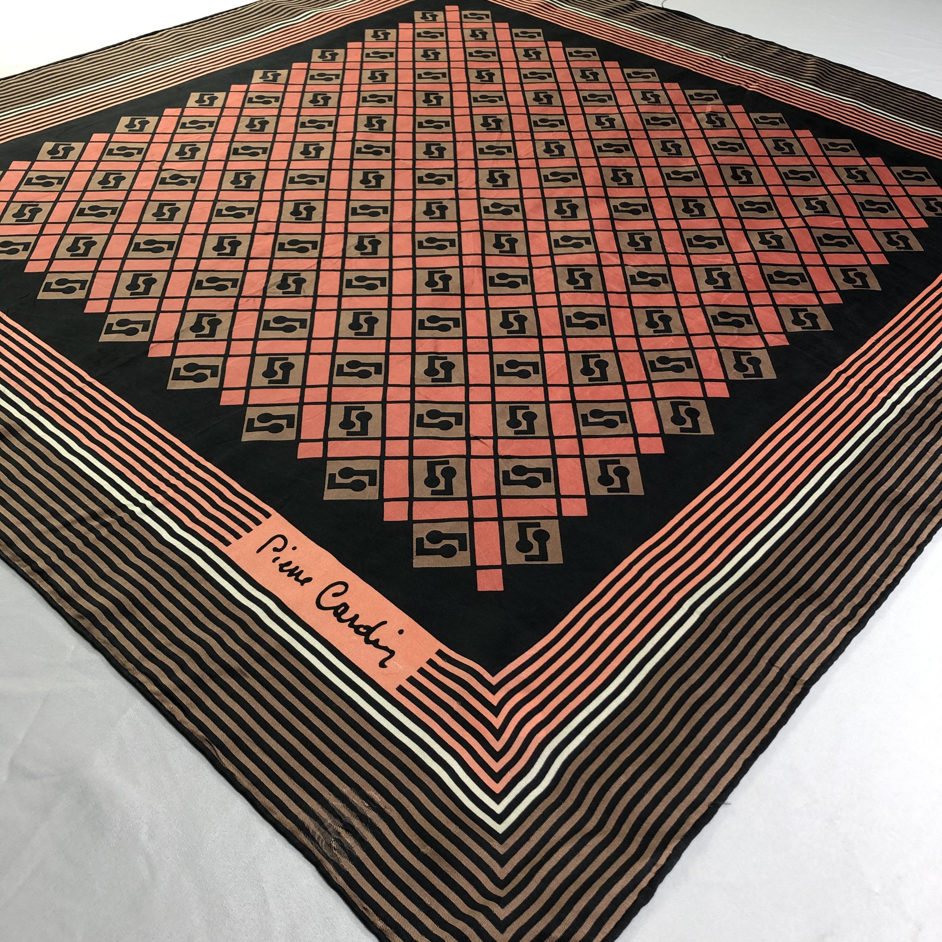 Pierre Cardin Vintage Pierre Cardin Silk Scarf Size ONE SIZE - 4 Thumbnail