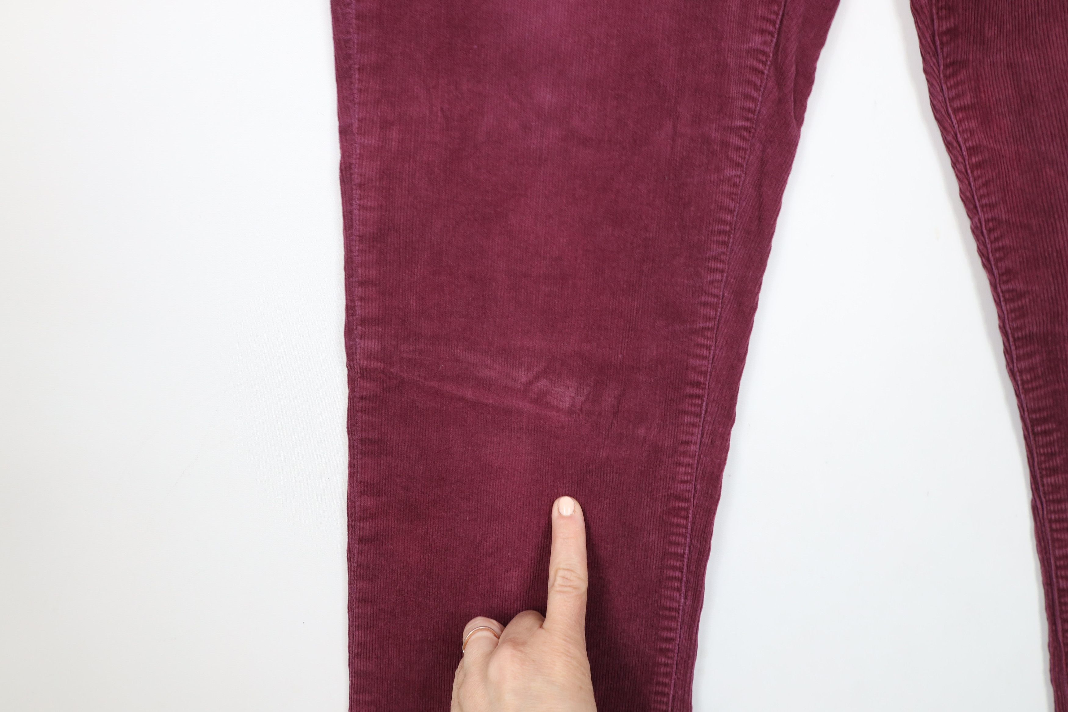 Patagonia × Vintage Vintage Patagonia Spell Out Stretch Corduroy Pants Purple Size 30" / US 8 / IT 44 - 5 Thumbnail