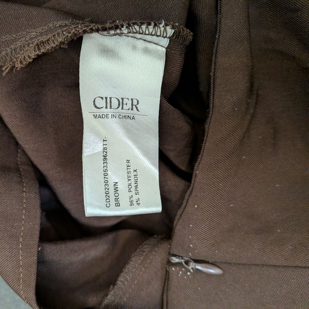 Cider Brown A-Line Maxi Skirt | Women's Small | Cider Size 25" / US 0 / IT 36 - 4 Thumbnail
