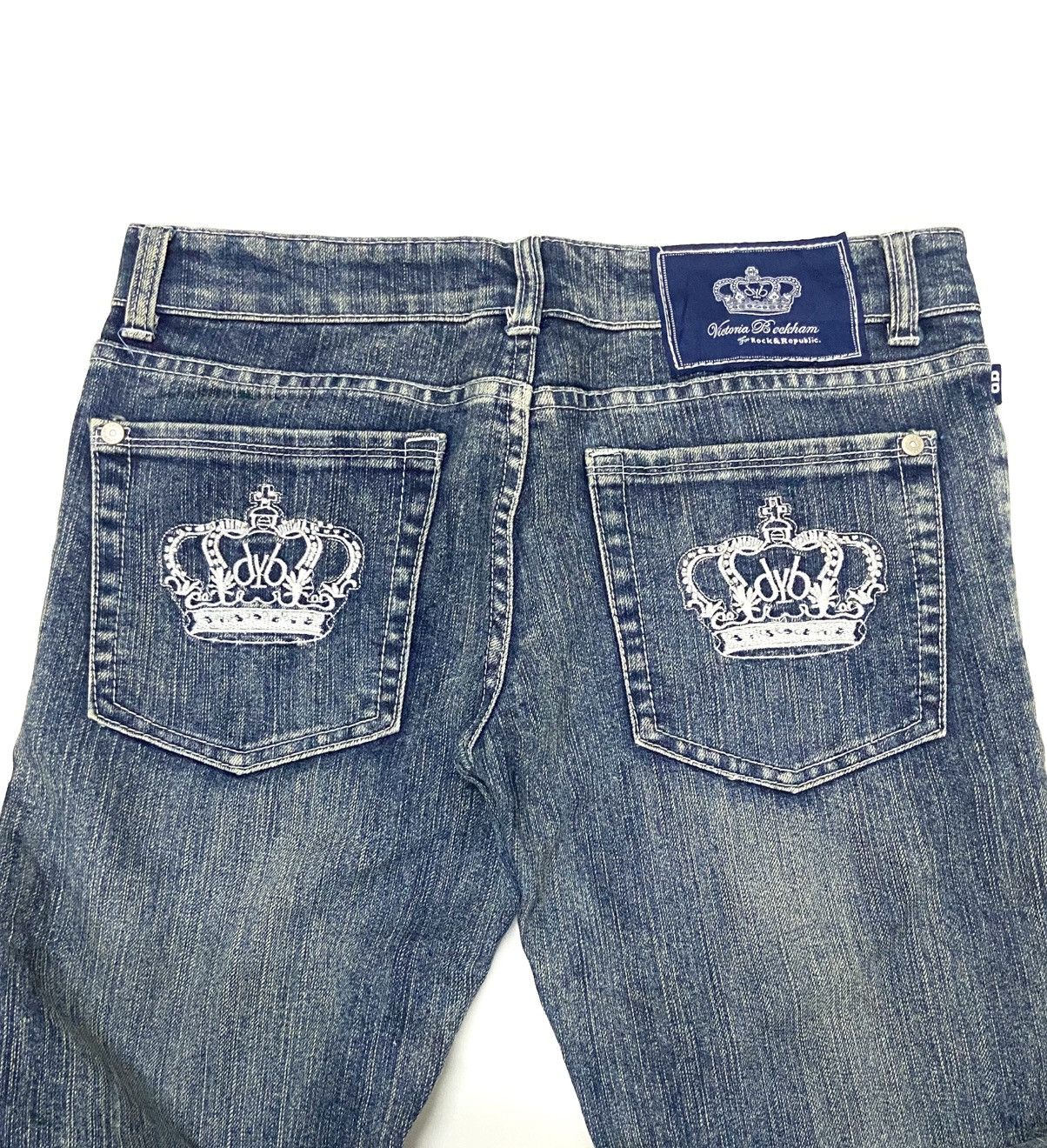 Victoria Beckham VICTORIA BECKHAM ROCK N REPUBLIC FLARE JEANS Size 28" / US 6 / IT 42 - 17 Thumbnail