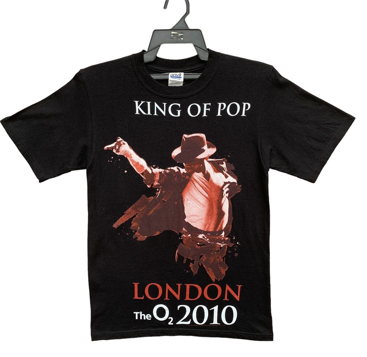 Michael Jackson Micheal Jackson King Of Pop.. London The O2 2010 Tee Size US S / EU 44-46 / 1 - 1 Thumbnail