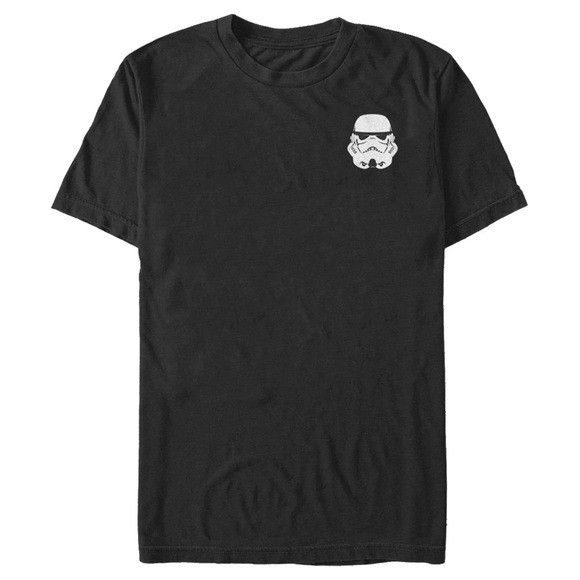 Star Wars New Star Wars Storm Trooper Helmet Left Chest Graphic Tee XL Size US XL / EU 56 / 4 - 1 Thumbnail
