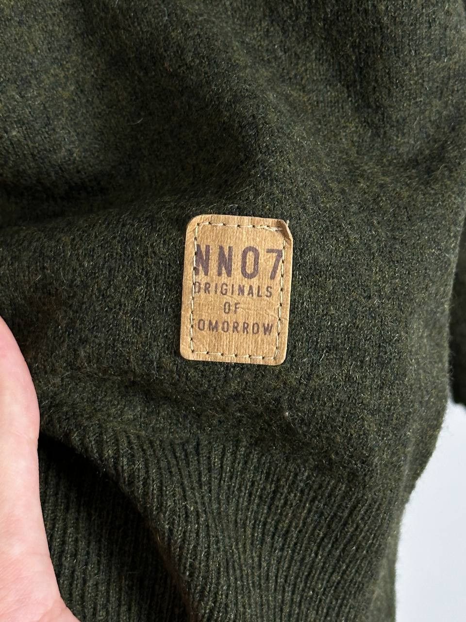 NN07 NN07 Wool Green Barca Sweater Size S Streetwear Size US S / EU 44-46 / 1 - 5 Thumbnail