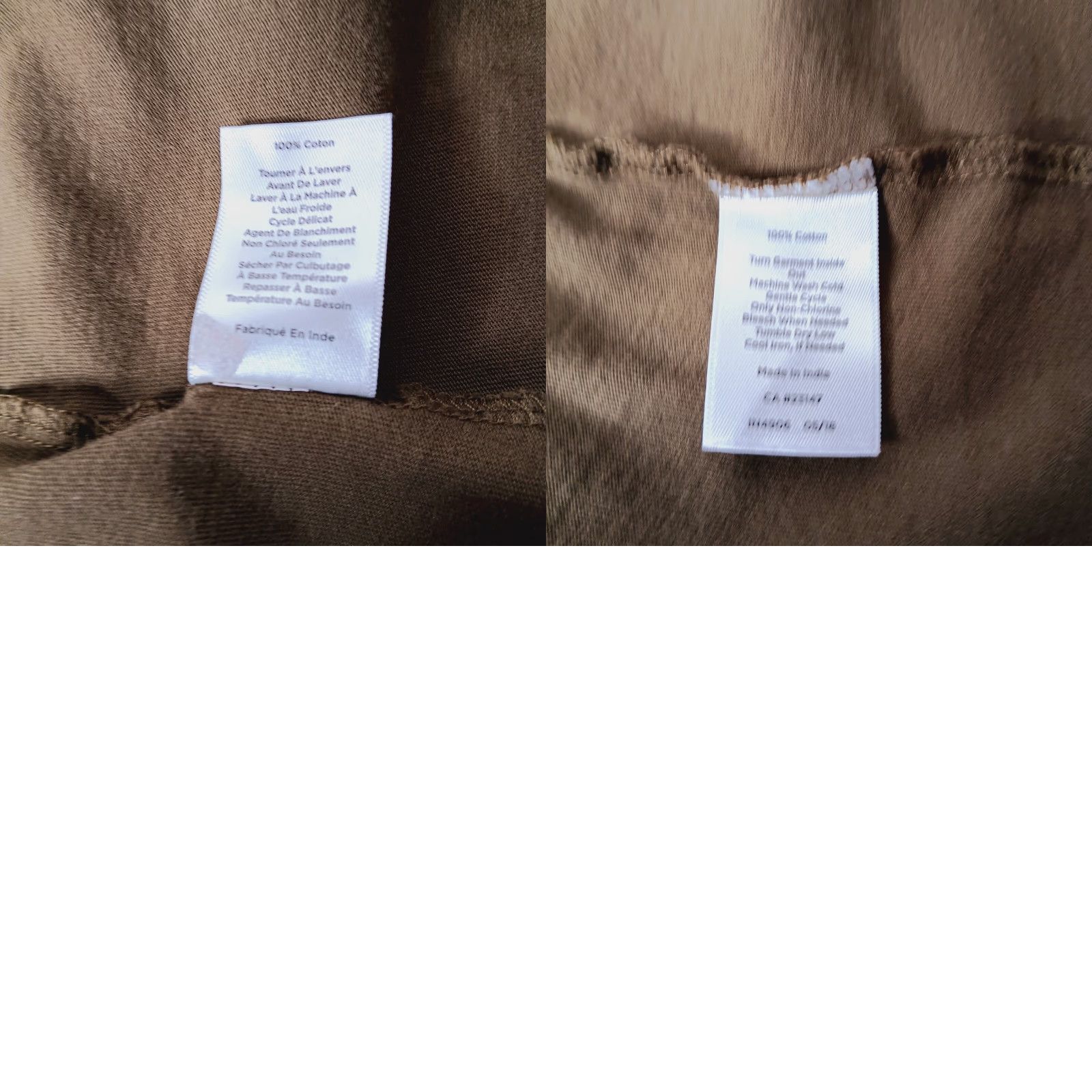 Talbots Talbots Henley Shirt Women L Army Green Gold Button Ruffle Trim 3/4 Sleeve Knit Cotton Basics Fall Winter Size L / US 10 / IT 46 - 8 Thumbnail