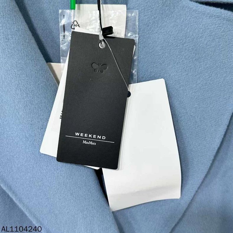 Max Mara Max Mara Light blue wool coat Size S / US 4 / IT 40 - 7 Thumbnail