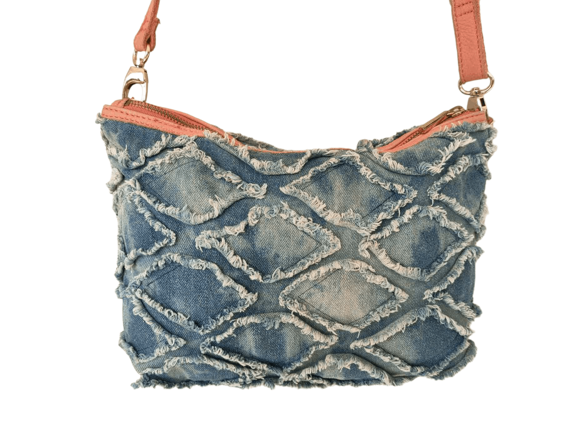 Japanese Brand Denim Patch Sling Bag Size ONE SIZE - 4 Thumbnail
