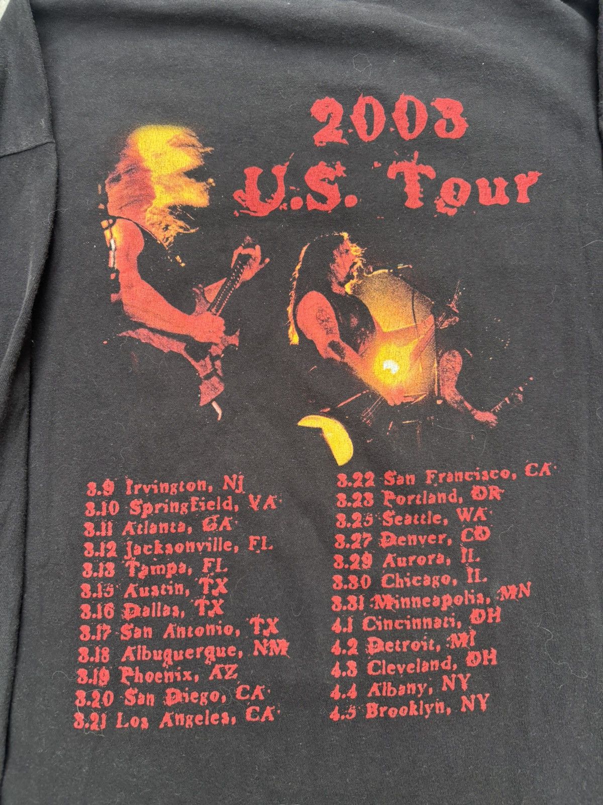 Band Tees Vintage Y2K 2000s Deicide Long Sleeve Shirt Size US L / EU 52-54 / 3 - 4 Thumbnail