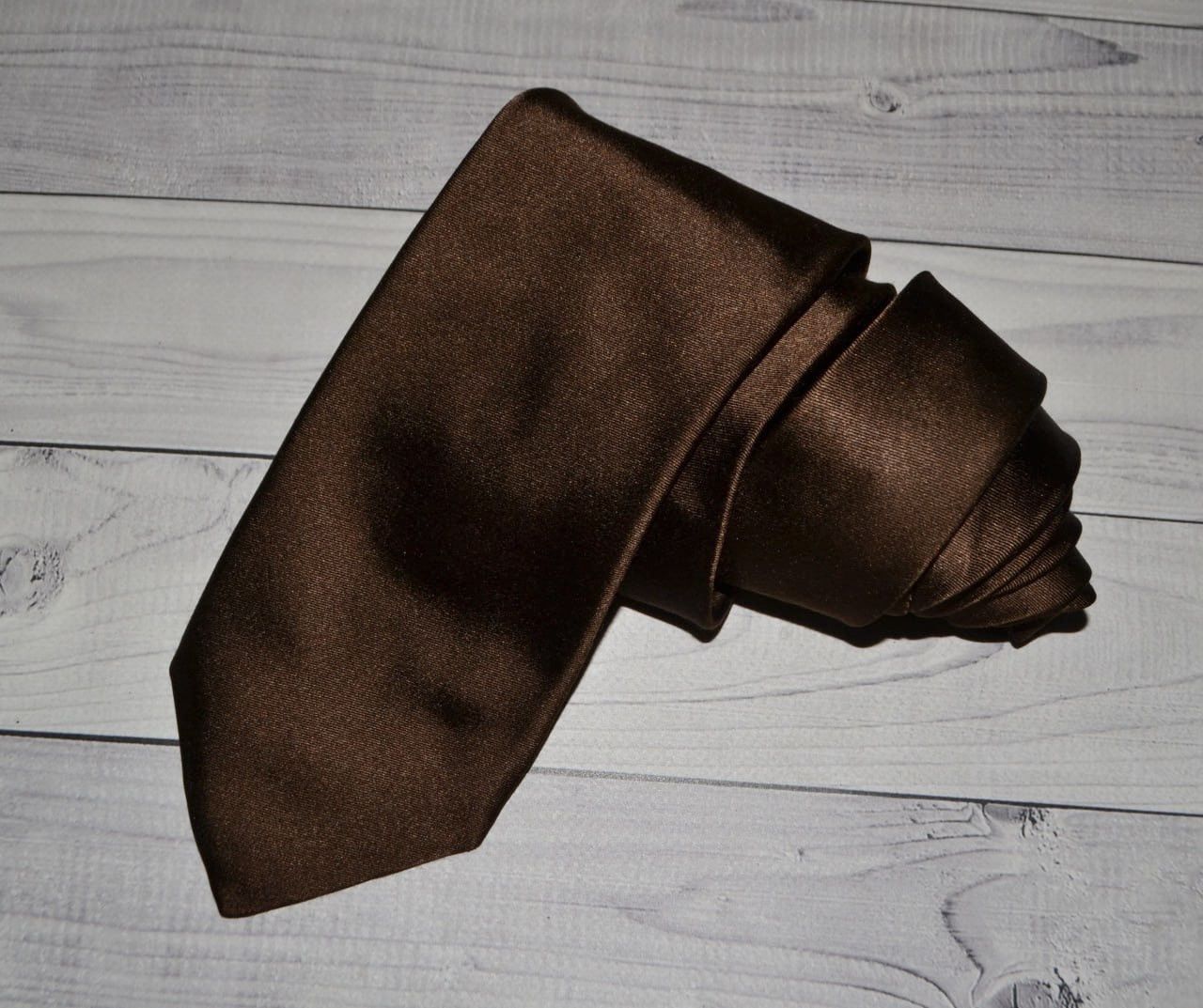 Pal Zileri Pal Zileri Brown Silk Tie Size ONE SIZE - 1 Thumbnail