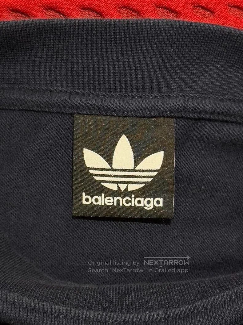 Balenciaga Balenciaga Logo embroidered round neck short-sleeve T-shir Size US L / EU 52-54 / 3 - 6 Thumbnail