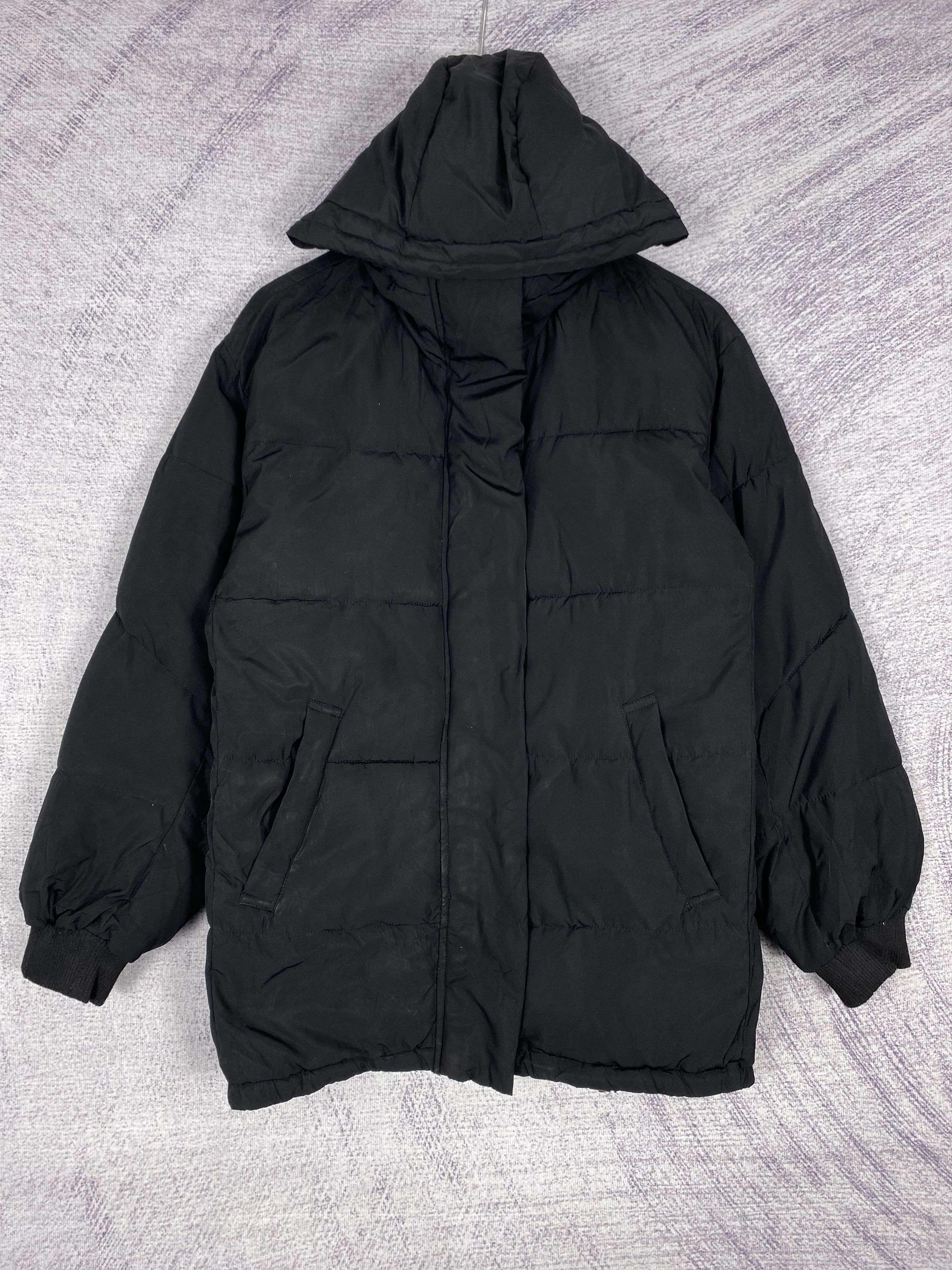 Vintage Pageboy Hoodie Zip Up Puffer Winter Jacket