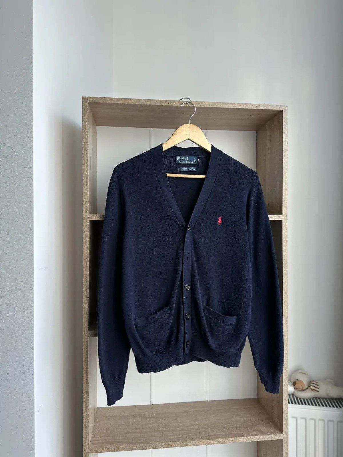 Polo Ralph Lauren × Vintage Vintage Polo Ralph Lauren Cardigan PRL Big Logo Size US M / EU 48-50 / 2 - 3 Thumbnail