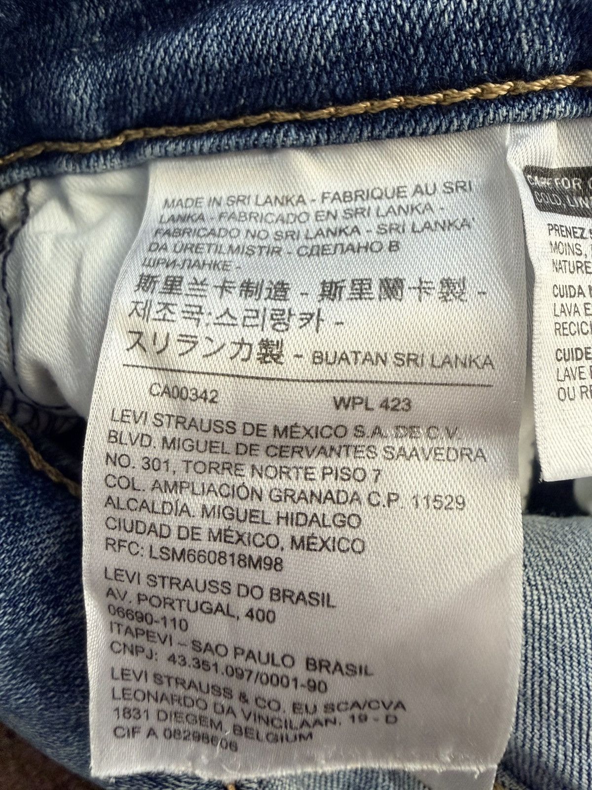 Levi's Vintage Levi Strauss & Co. Jeans Denim Pants Size 27" / US 4 / IT 40 - 9 Thumbnail