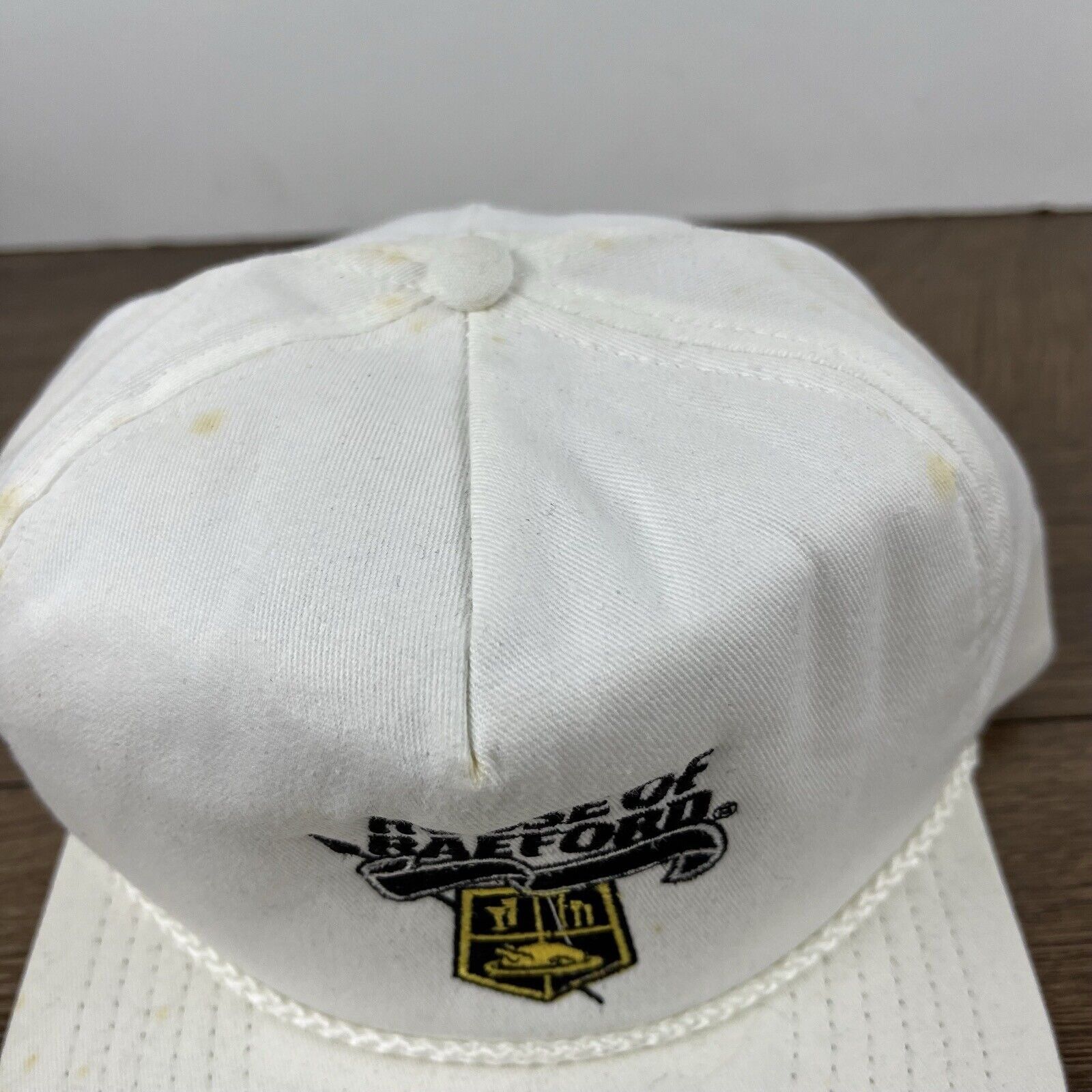 Other House of Raeford Hat Snapback Hat White Hat Adjustable White Size ONE SIZE - 10 Thumbnail