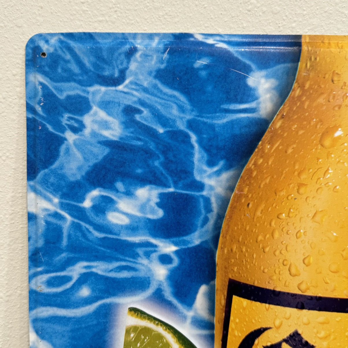Vintage 1999 Corona Light | 24.5x17in| Vintage Beer Tin Sign Size ONE SIZE - 5 Thumbnail