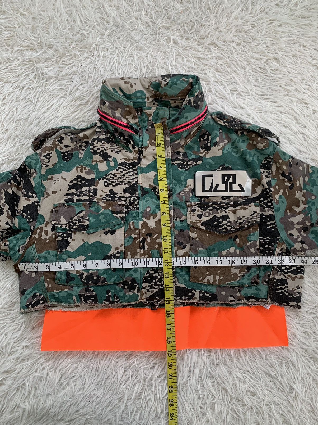 Diesel Diesel Camo Military Combat RR55 Crop Jacket Size M / US 6-8 / IT 42-44 - 14 Thumbnail