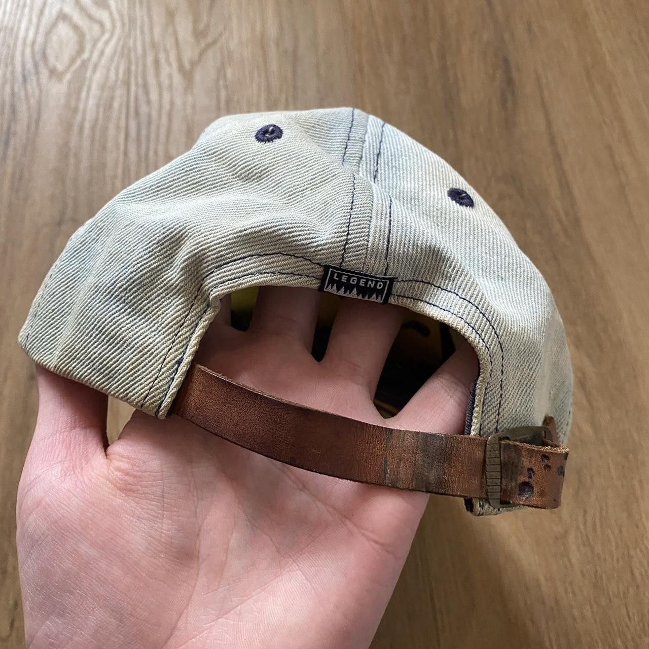 Other Leather Cap Baseball Vintage y2k 2000s 90s skater Size ONE SIZE - 3 Thumbnail