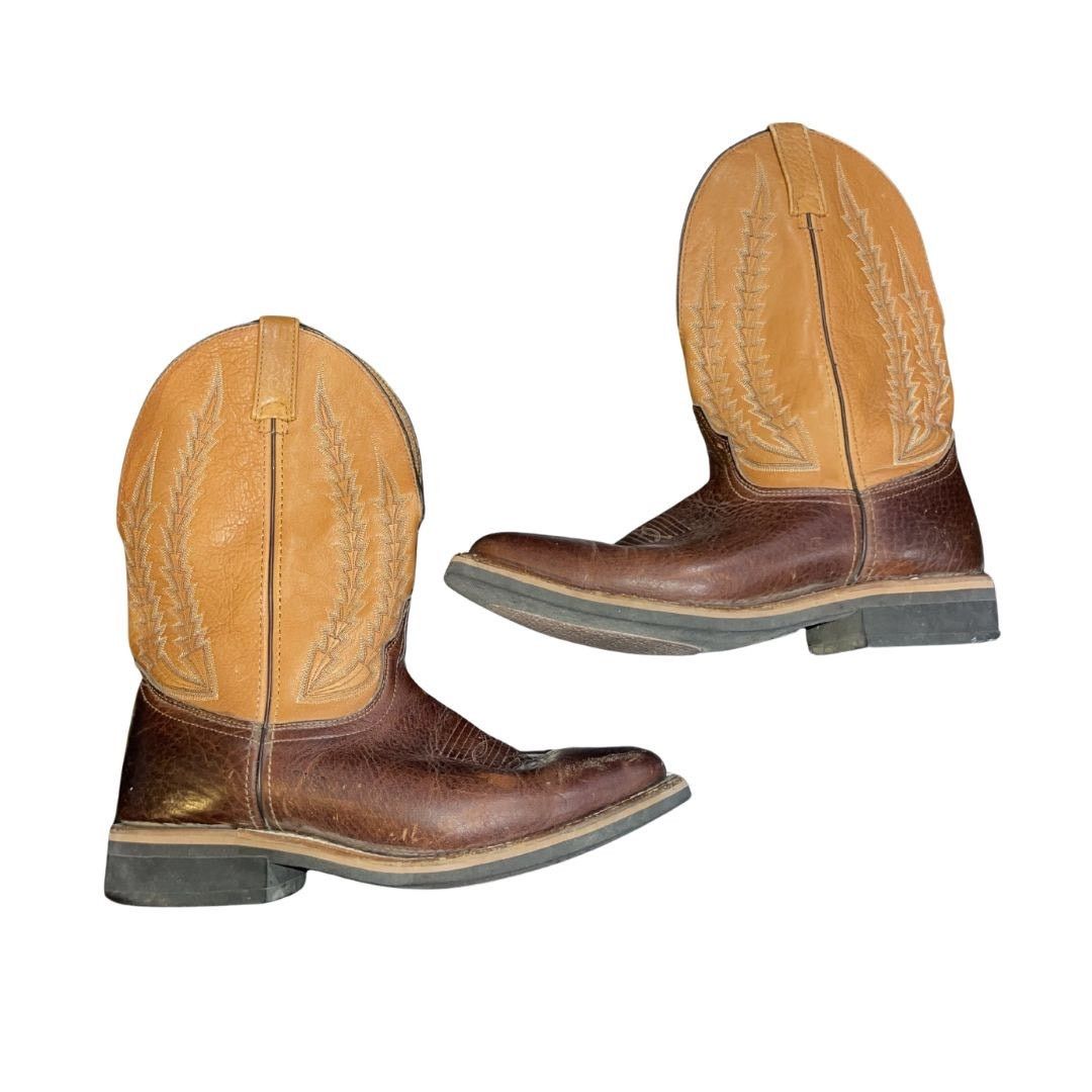 Other Laredo Cowboy Western Leather Boots Two Toned Size 10 Rodeo Size US 10 / EU 43 - 1 Thumbnail