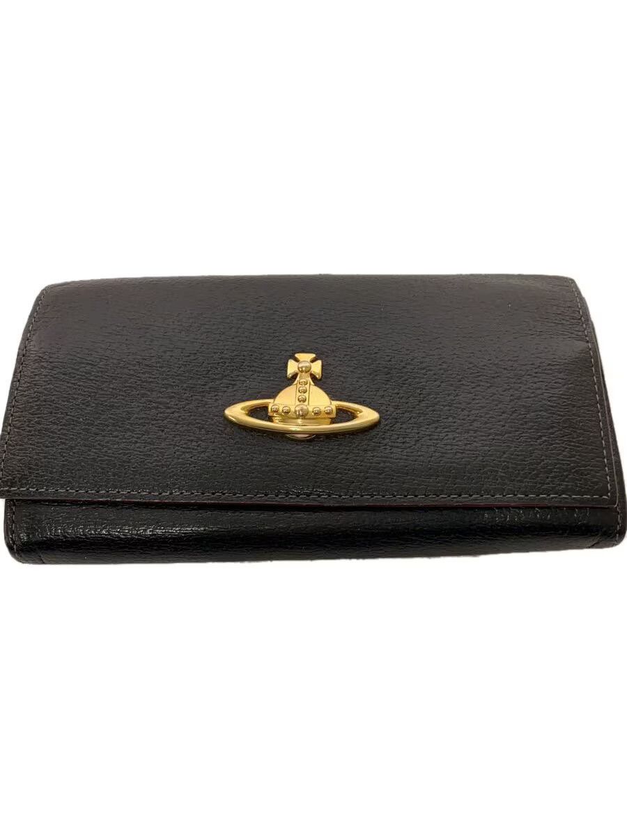 Vivienne Westwood Vivienne Westwood Lthr Long Wallet Black Size ONE SIZE - 1 Thumbnail