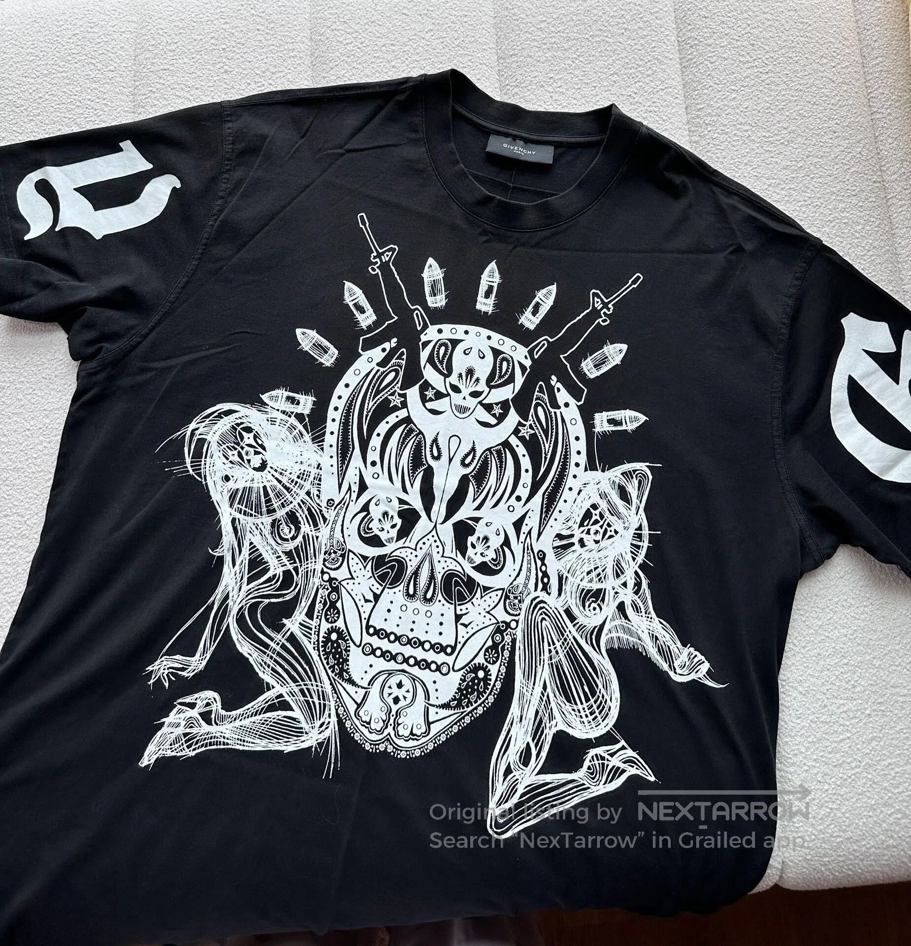 Givenchy Givenchy Black Skull Print T. Size US S / EU 44-46 / 1 - 3 Thumbnail
