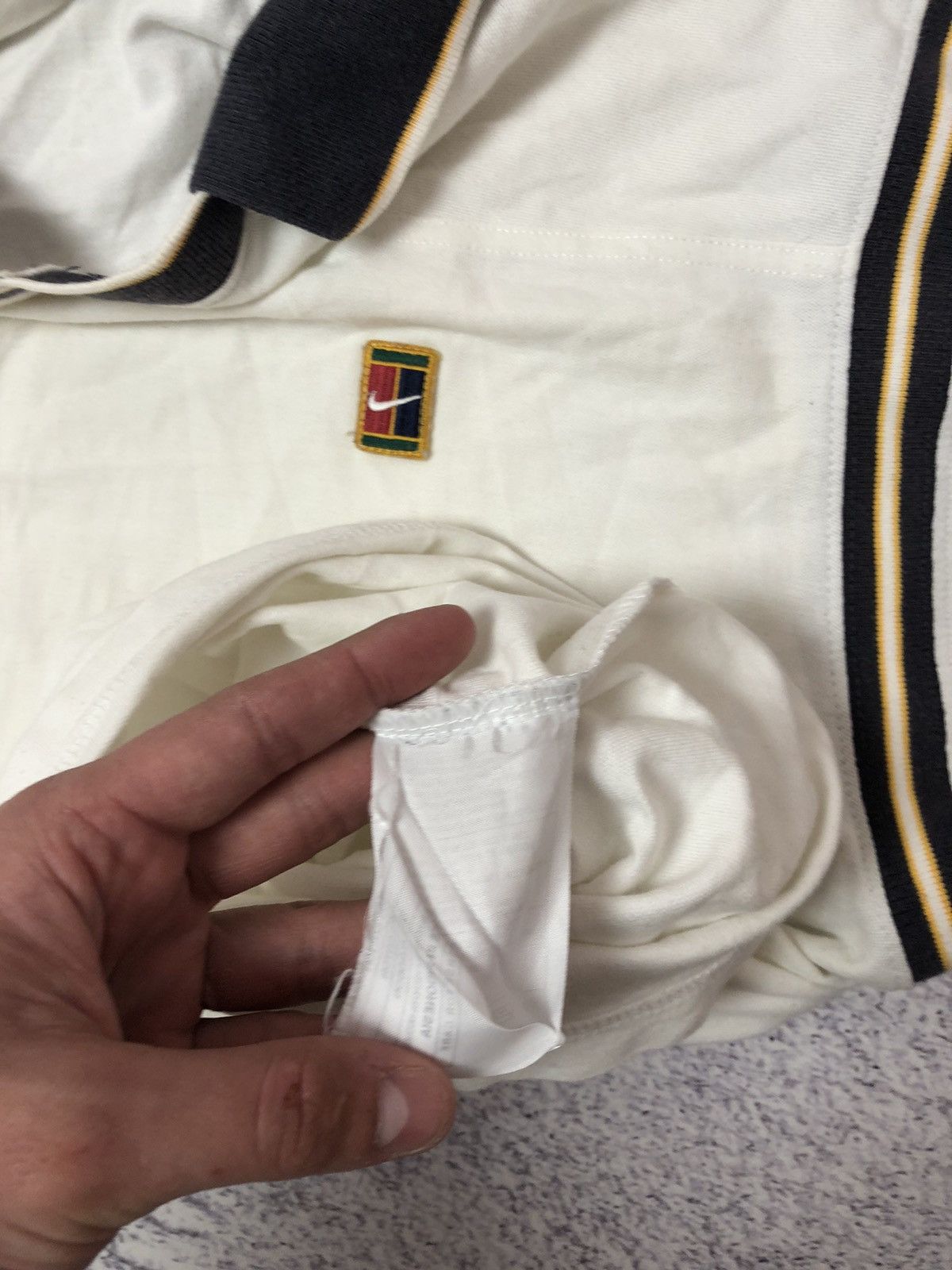Nike Polo men’s Nike vintage y2k drill size Xl dri-fit usa Size US XL / EU 56 / 4 - 5 Thumbnail