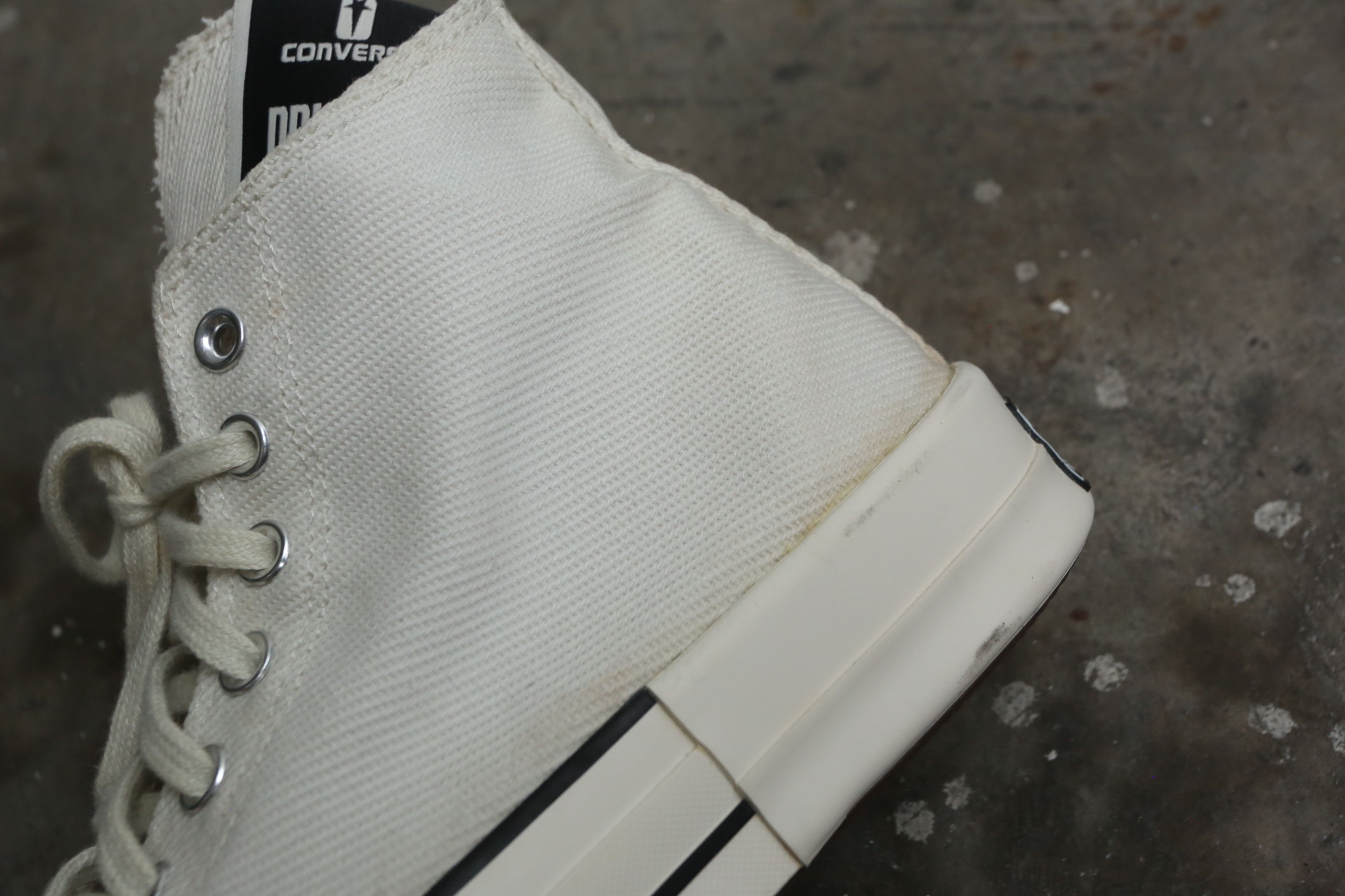 Converse × Rick Owens Drkshdw Converse - Rick Owens DRKSHDW - F/W 21 - DRKSTAR Chuck 70 Hi Size US 8.5 / EU 41-42 - 14 Thumbnail