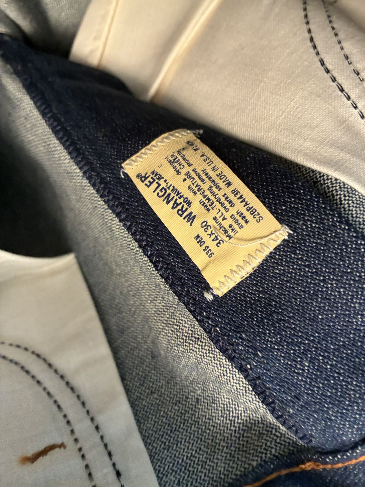 Wrangler Vintage 70s Wrangler slim fit bell bottom jeans Size US 34 / EU 50 - 6 Thumbnail
