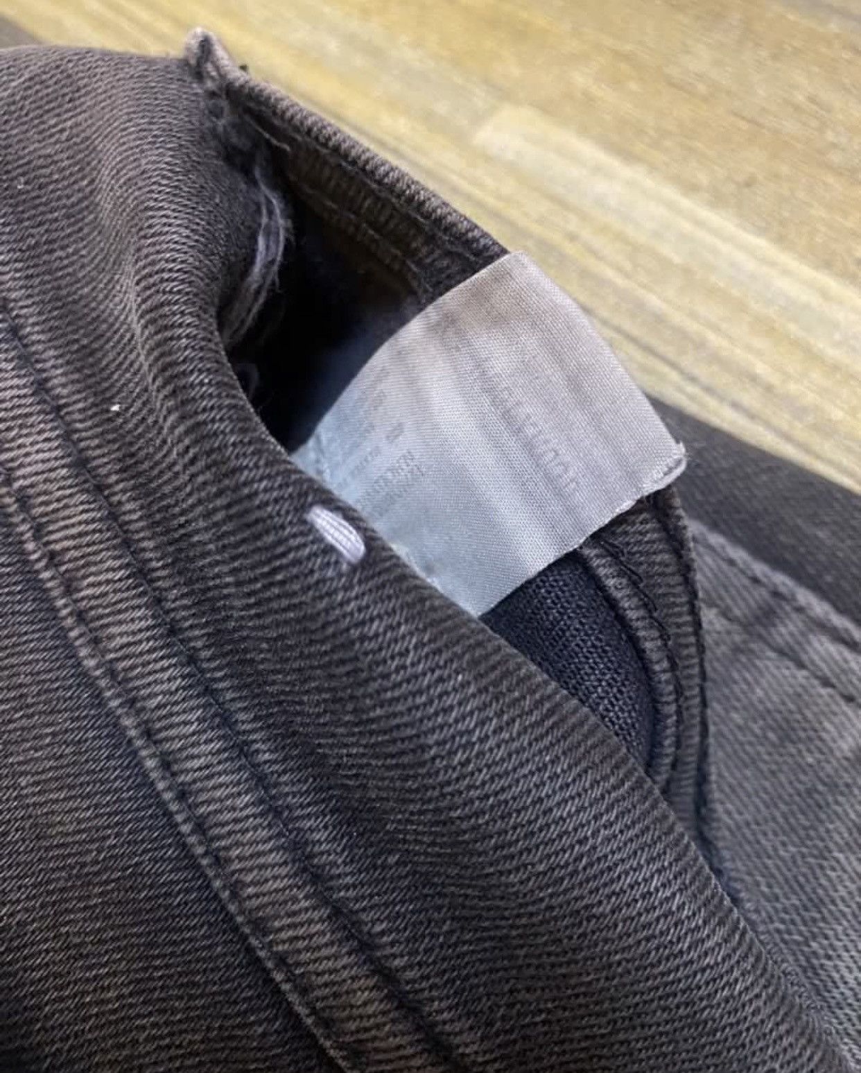 Levi's Levis X N Hollywood Black Denim Size US 31 - 6 Thumbnail